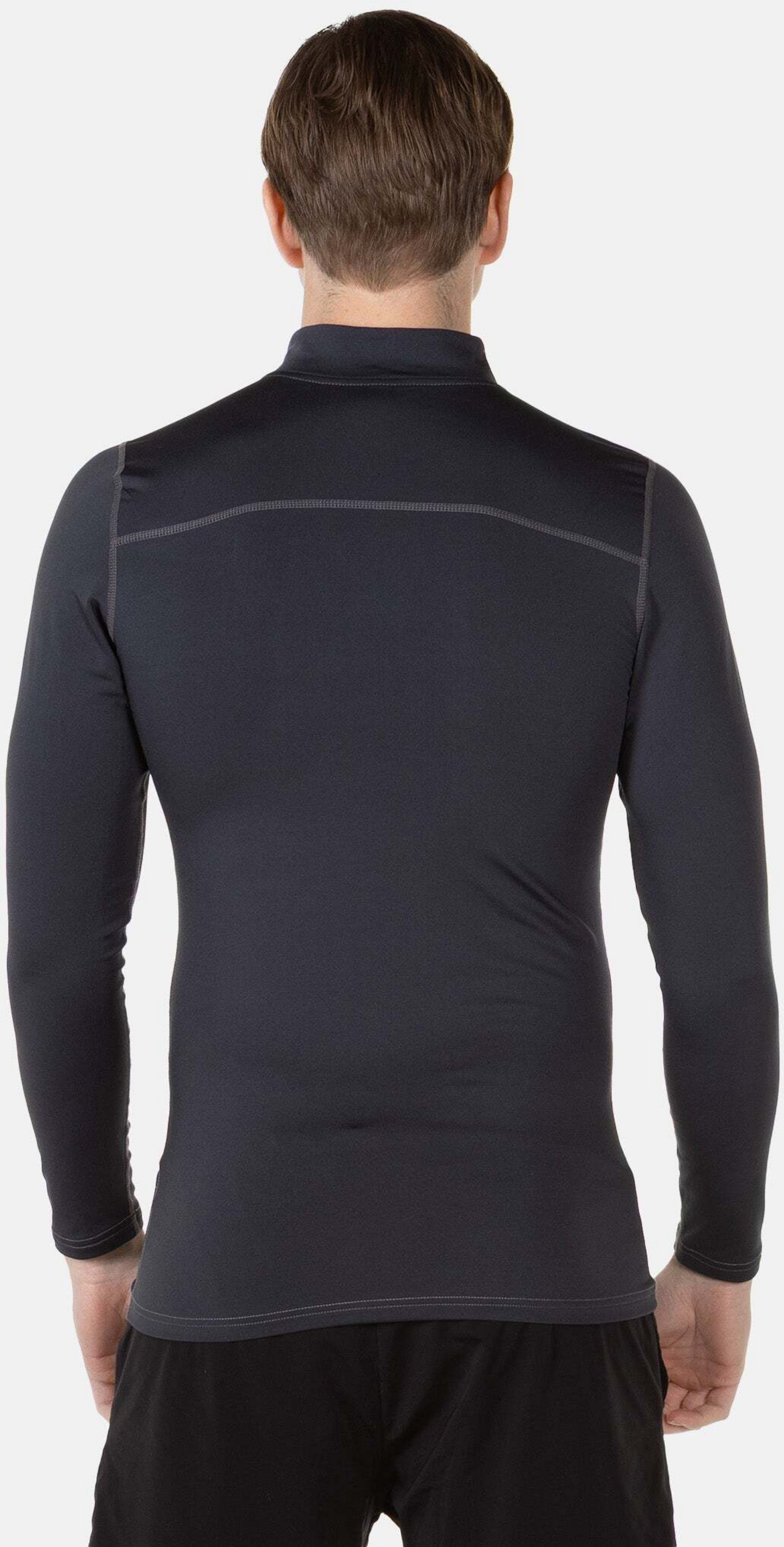 DIVINA, Divina Half-zip Shirt "volant"