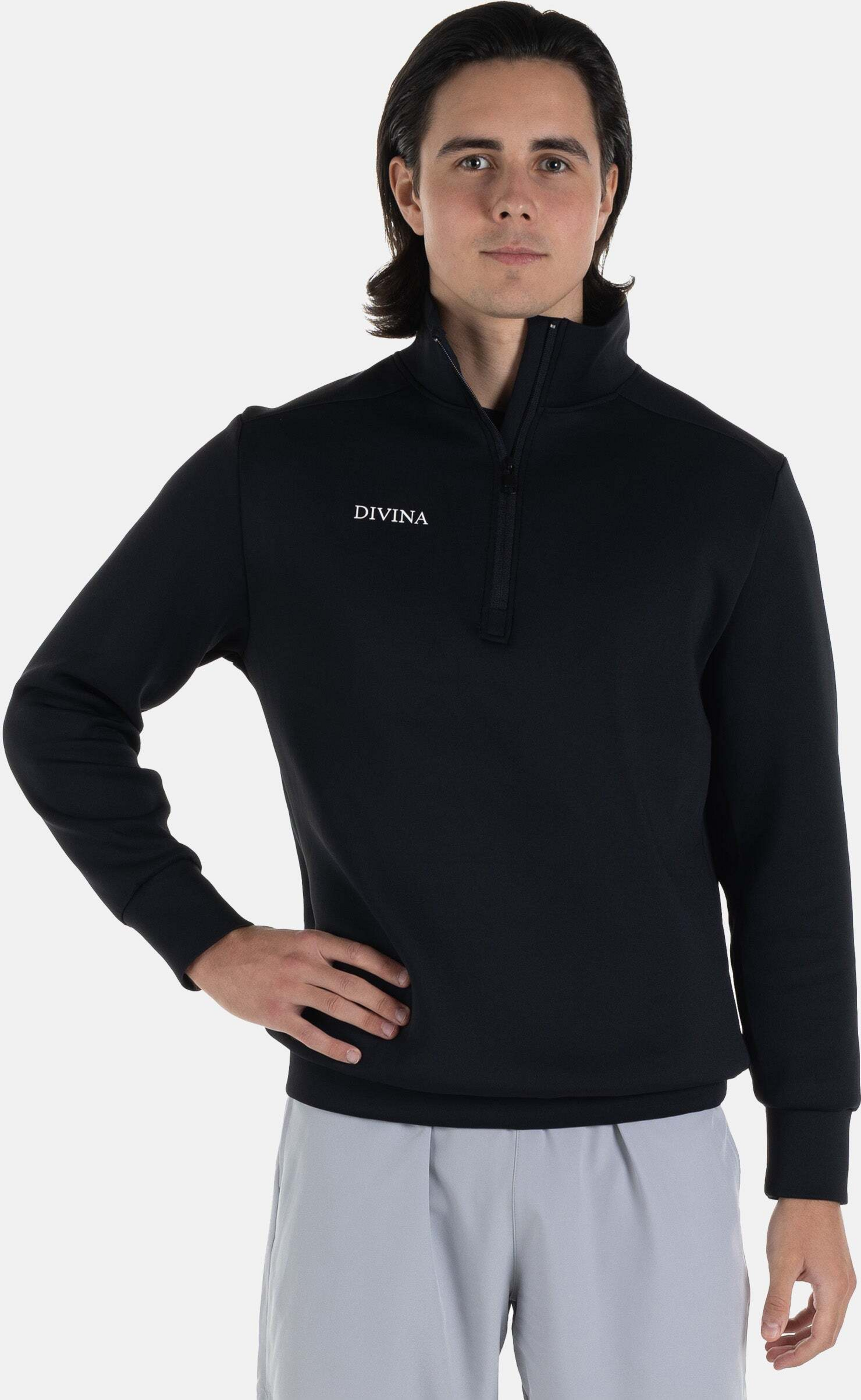 DIVINA, Divina Half-zip Shirt 'bonum'