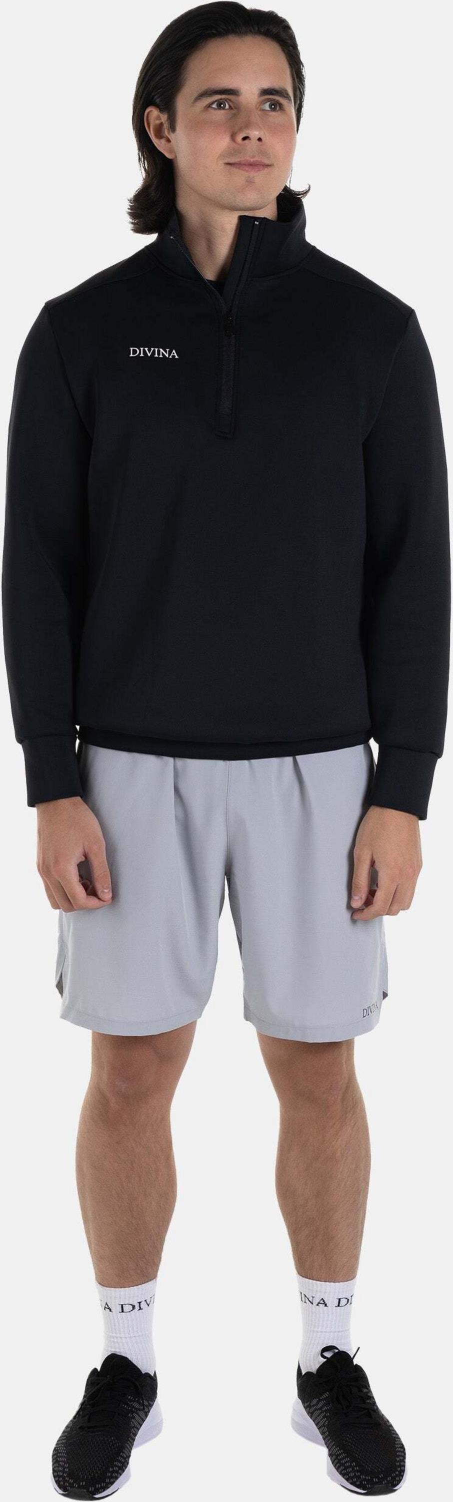 DIVINA, Divina Half-zip Shirt 'bonum'