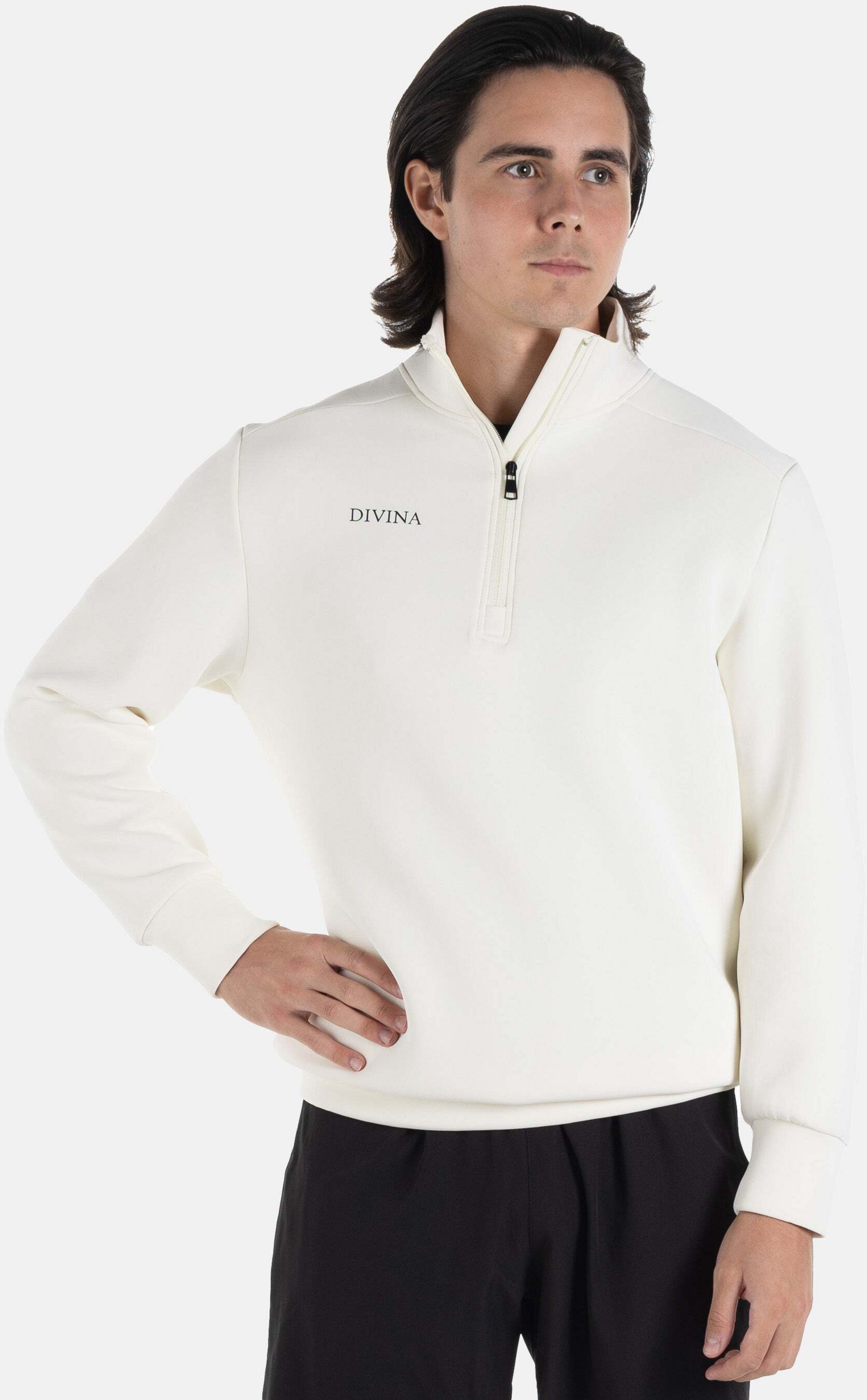 DIVINA, Divina Half-zip Shirt 'bonum'
