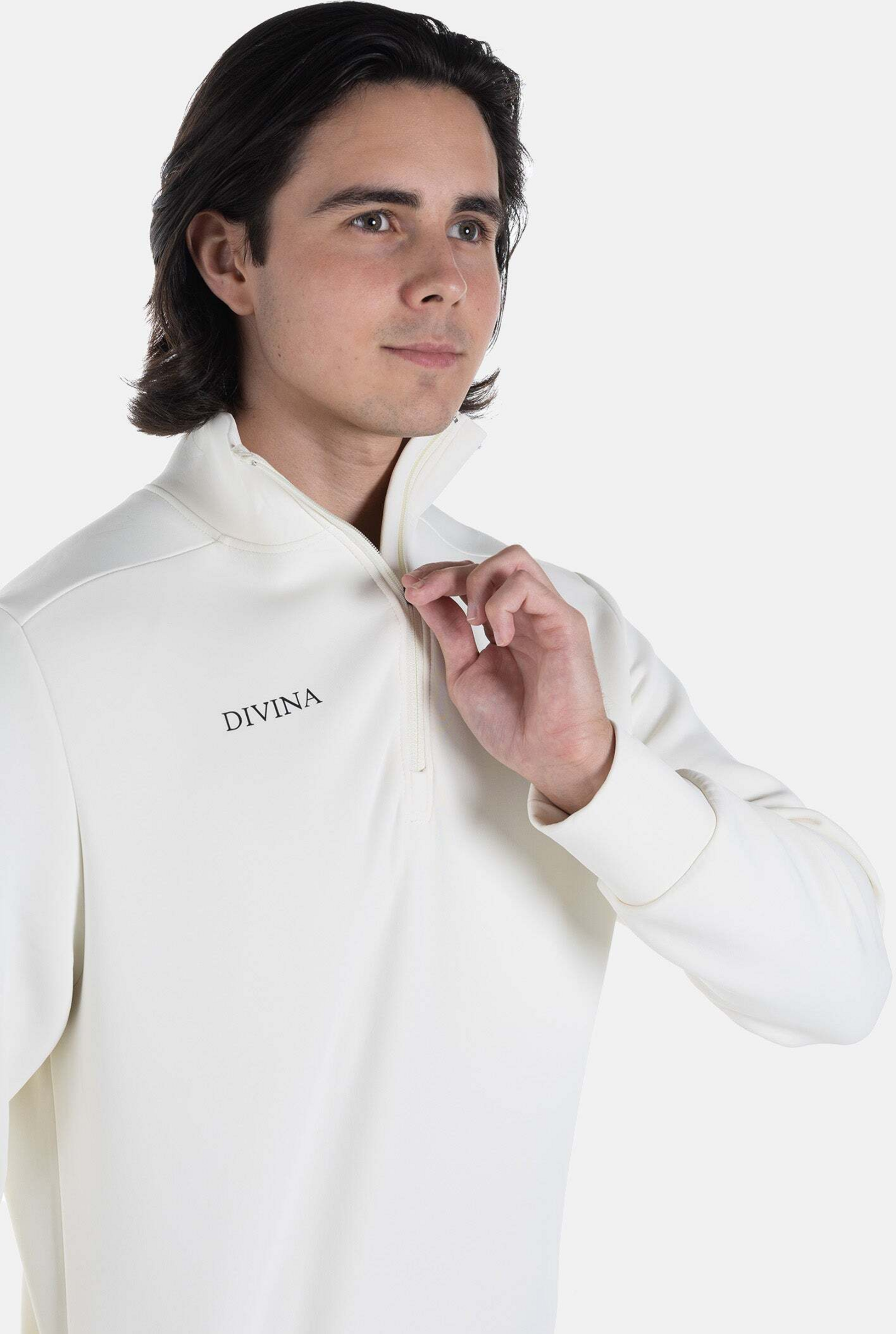 DIVINA, Divina Half-zip Shirt 'bonum'