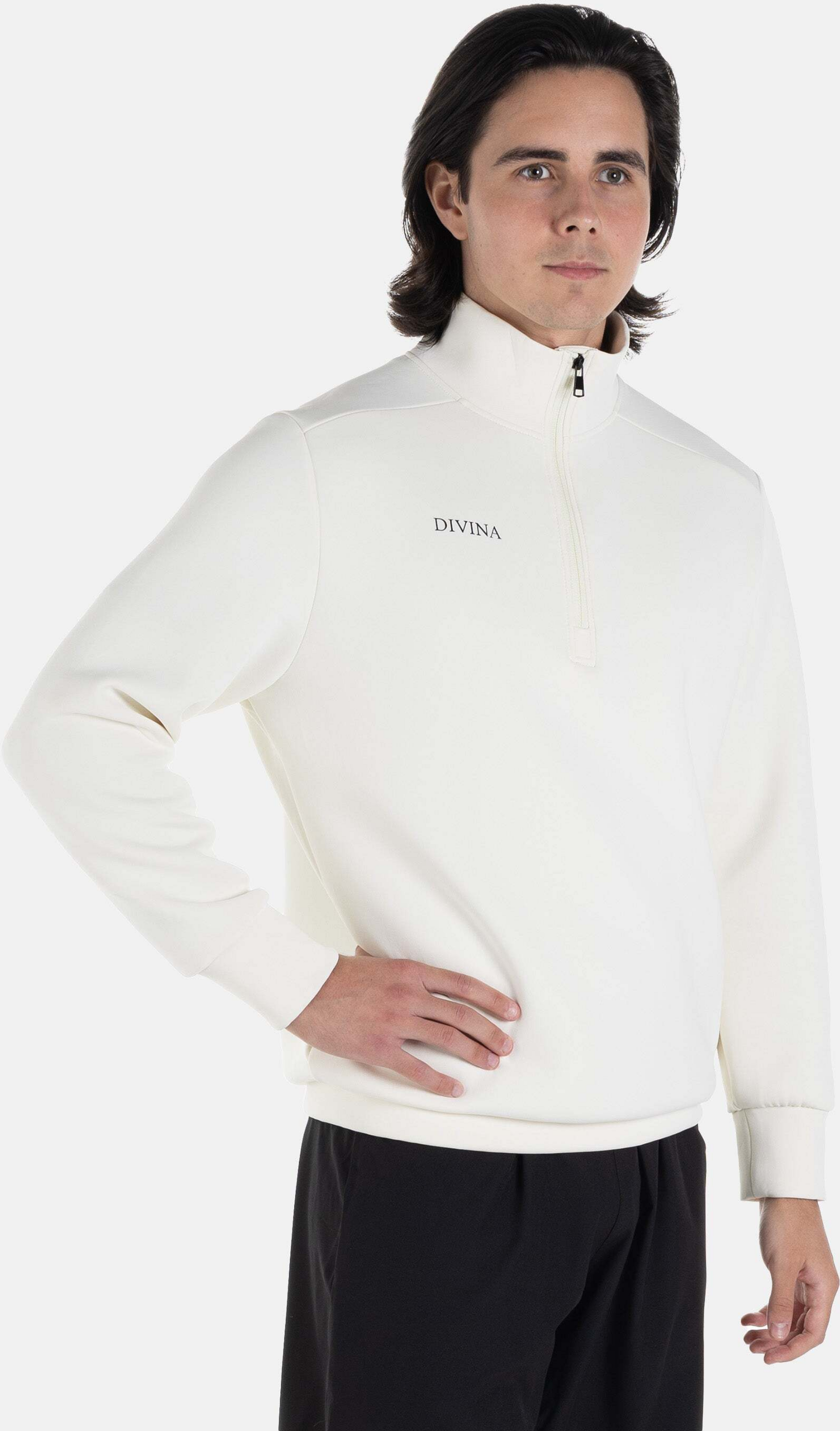 DIVINA, Divina Half-zip Shirt 'bonum'