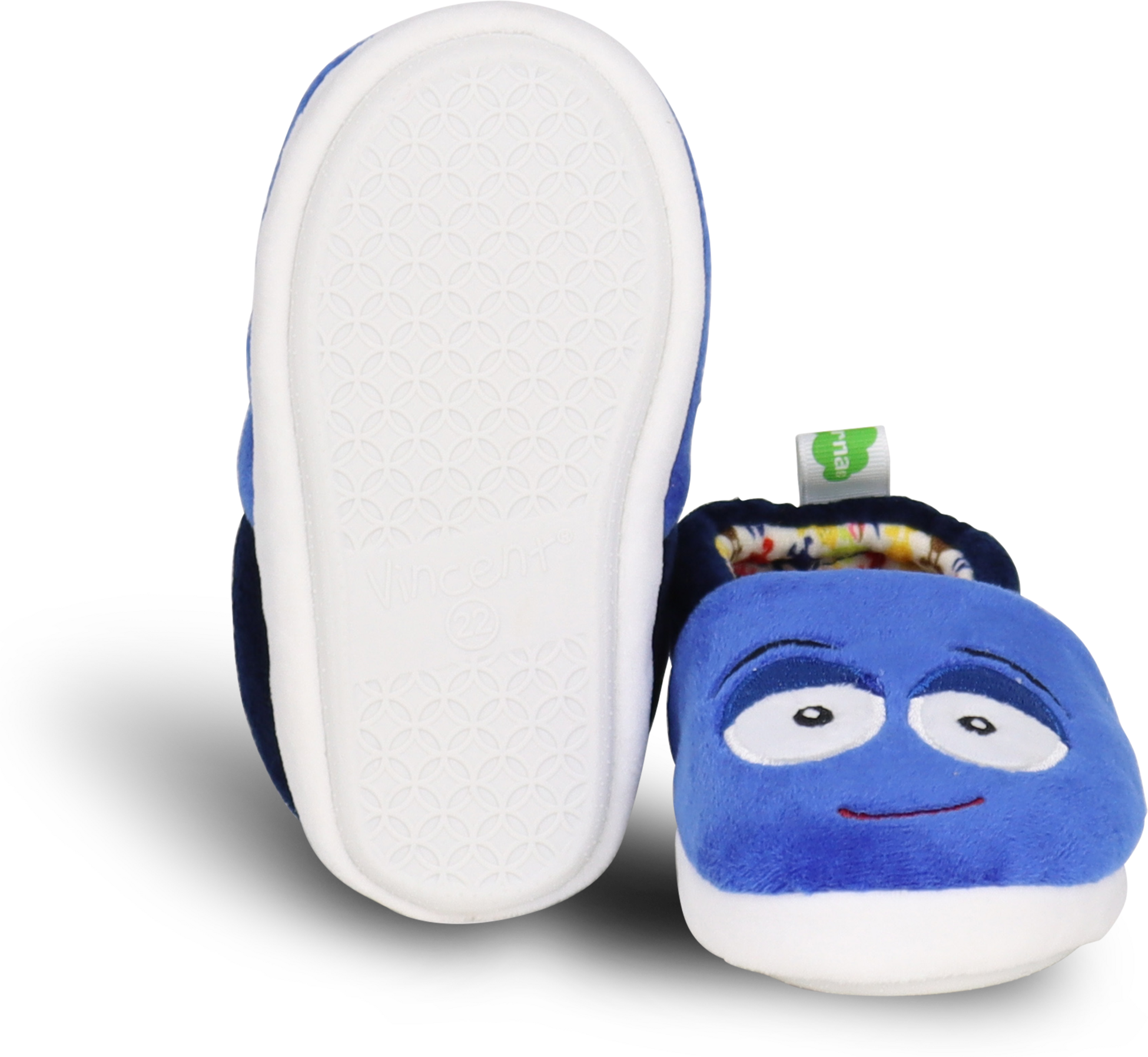 VINCENT SHOES, Doddo Blue Slipper