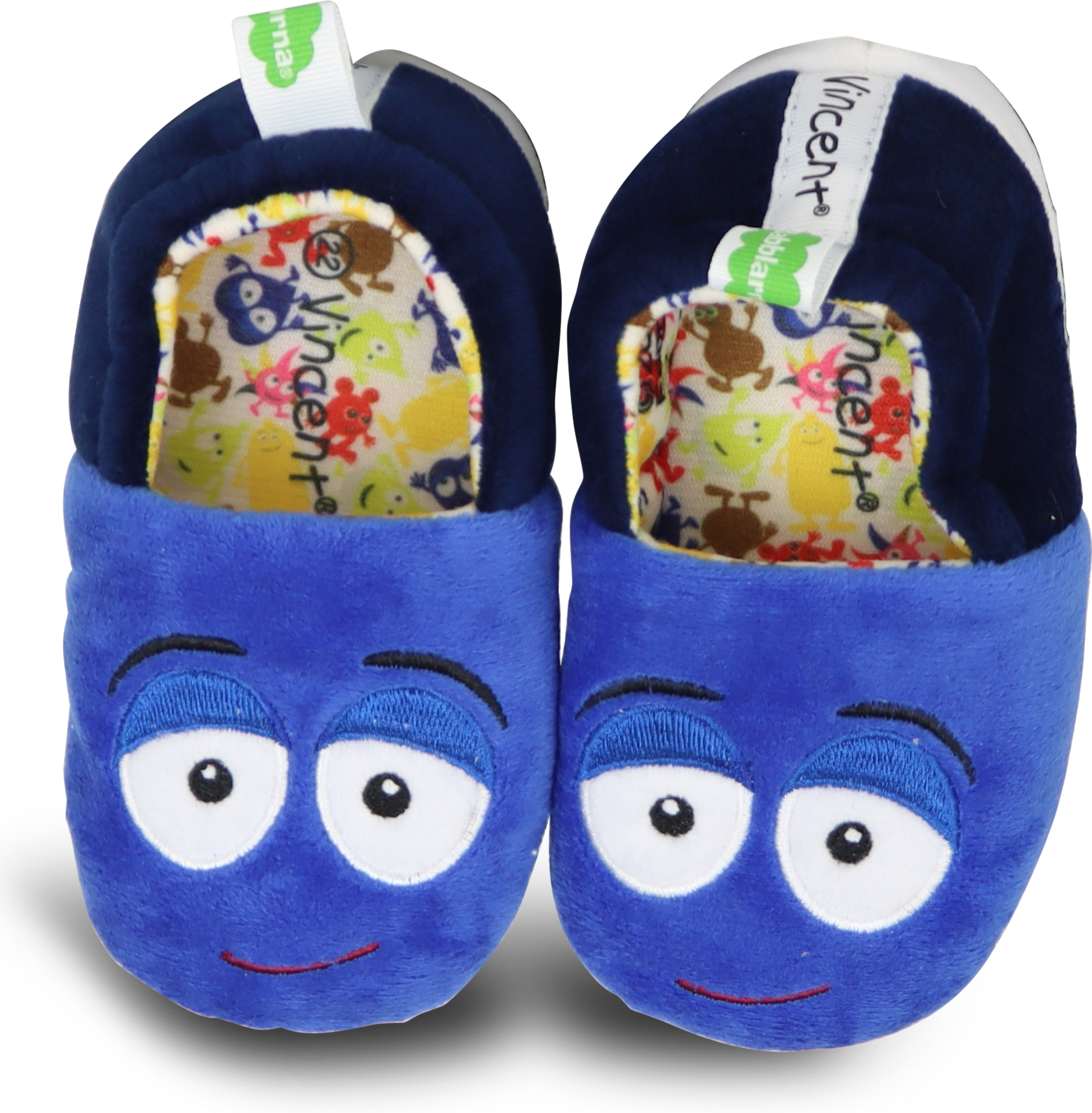 VINCENT SHOES, Doddo Blue Slipper
