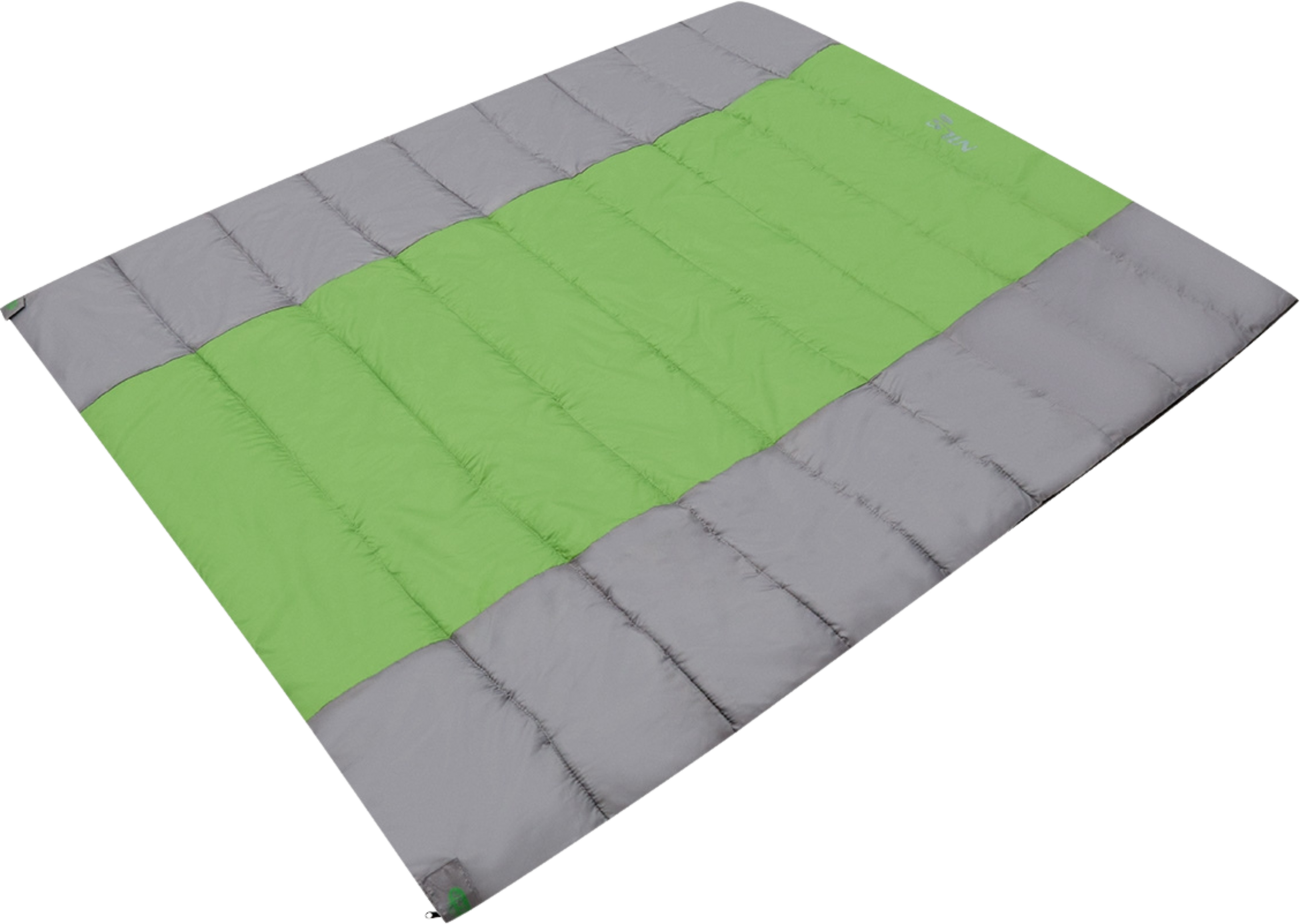 NORTHIX, Double Sleeping Bag, Gray-green, Lightweight, 2-person
