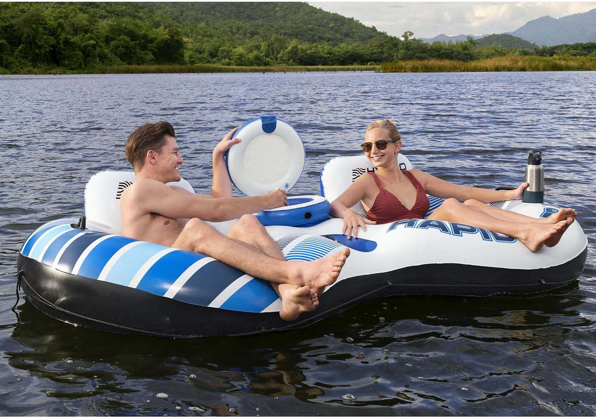 BESTWAY, Double Tube Rapid Rider 2,51 X 1,32 M