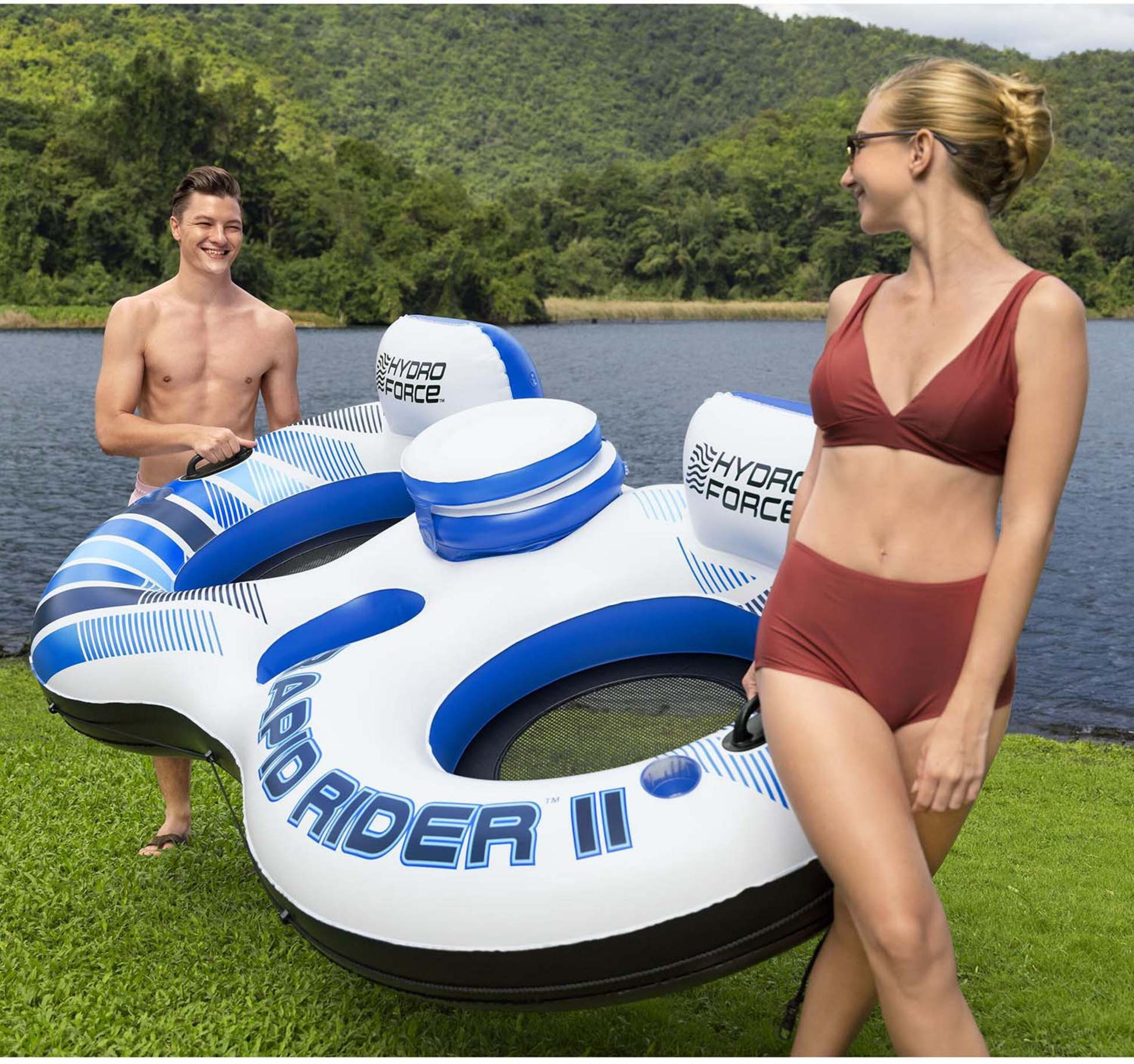 BESTWAY, Double Tube Rapid Rider 2,51 X 1,32 M