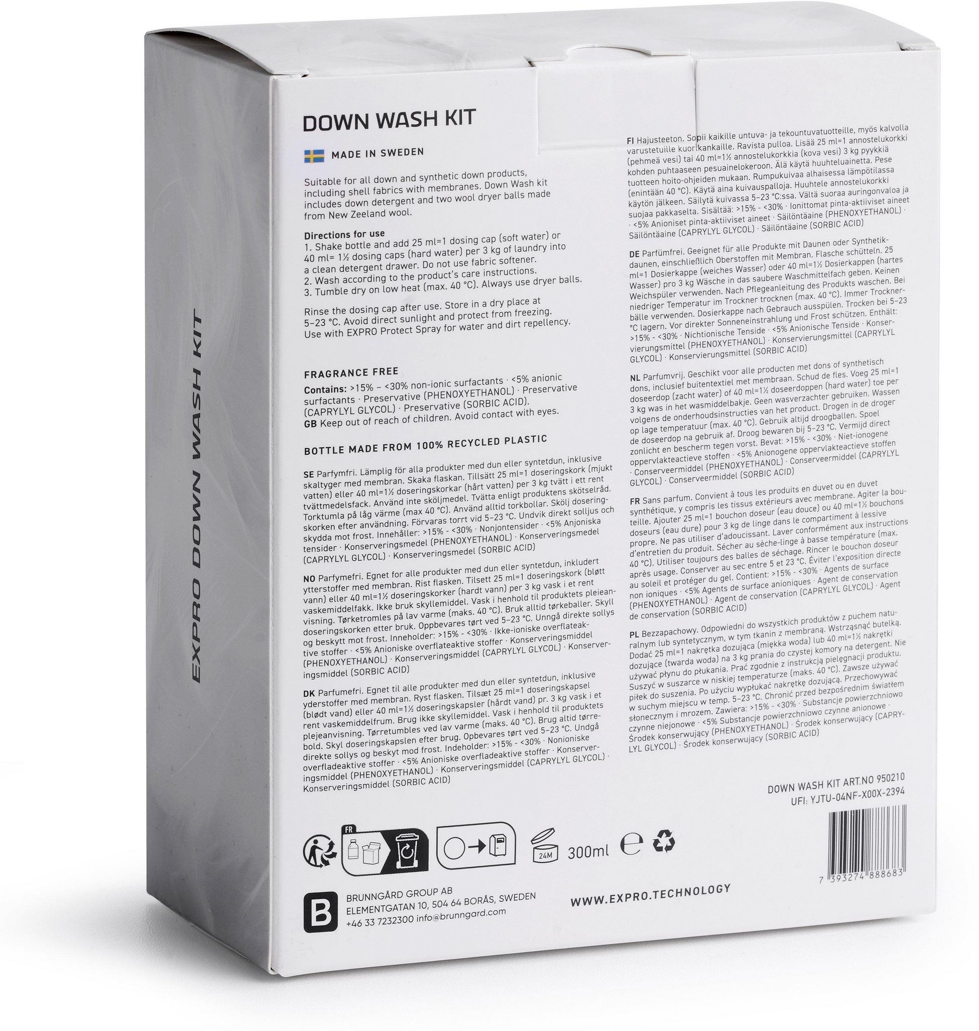 EXPRO, Down Wash Kit