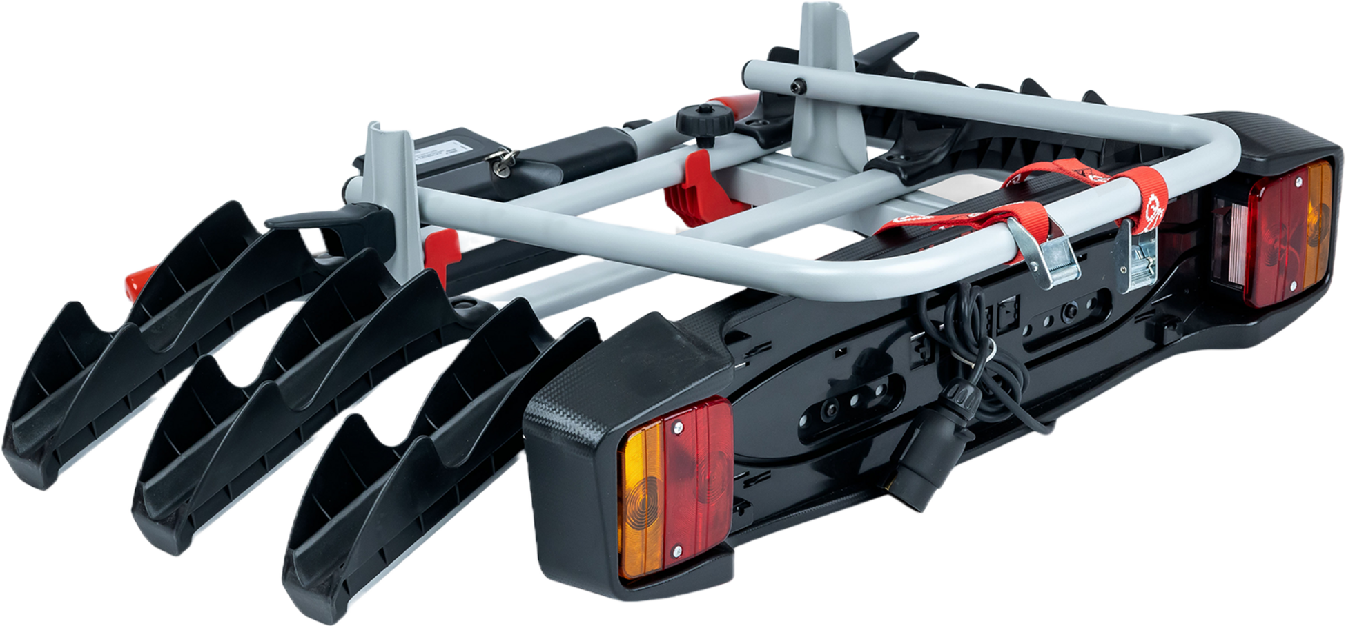 MONT BLANC, Dragkroksmonterad cykelhållare TOWVOYAGE - 3 cyklar