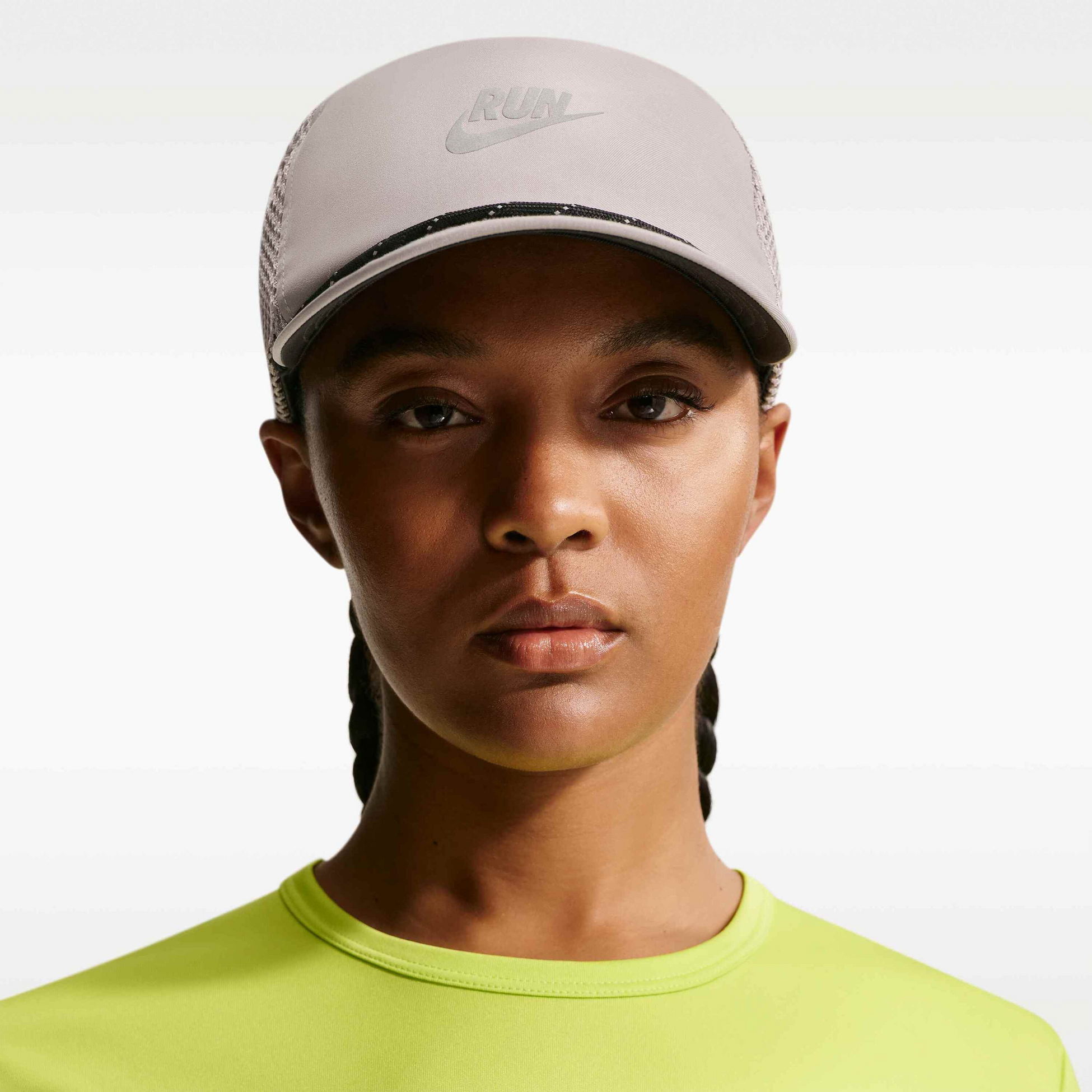 NIKE, Dri-fit Unstructured Swoosh Run Cap Pro