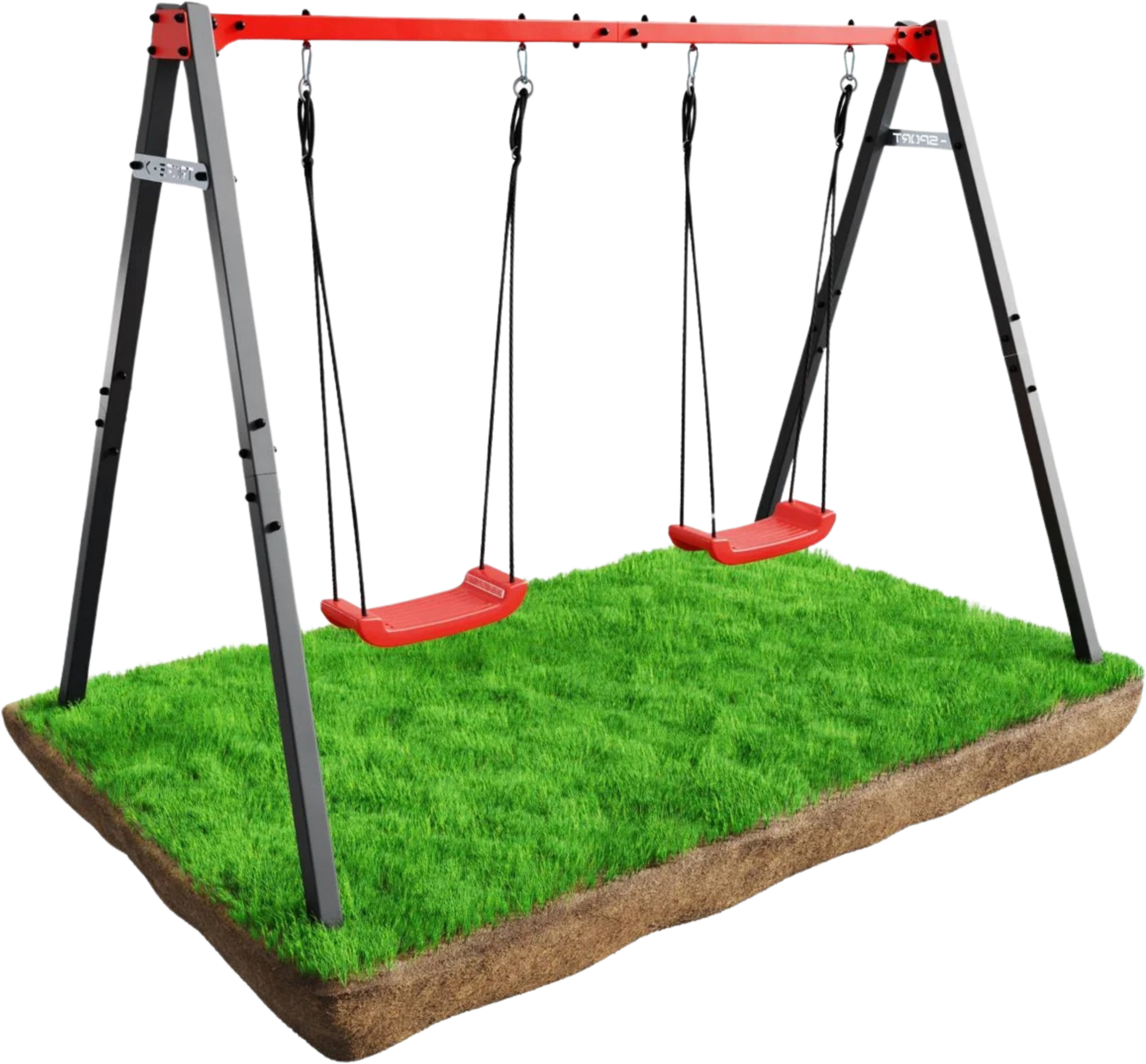 K-SPORT, Dubbel Barngunga För Trädgården I Children Garden Swing