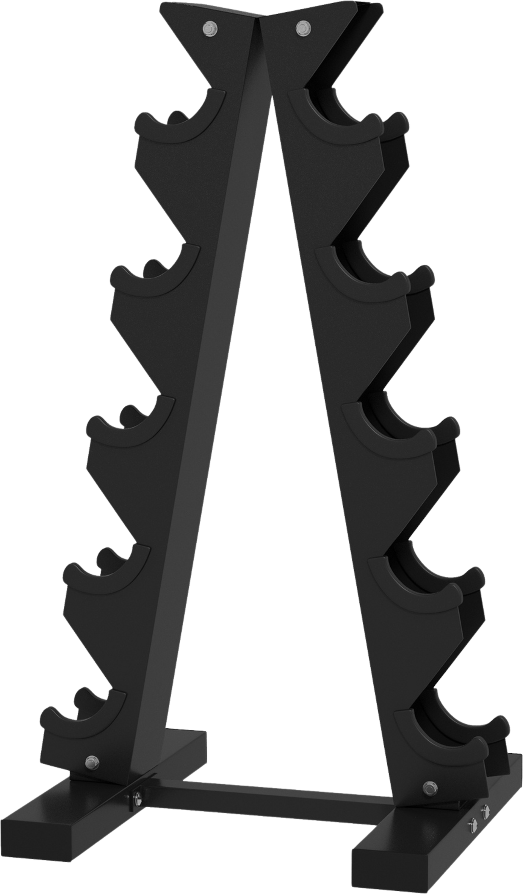 NORTHIX, Dumbbell Stand, Dumbbell Rack For 10 Dumbbells, Dumbbell Rack With 5 Levels, Dumbbell Stand Can Hold