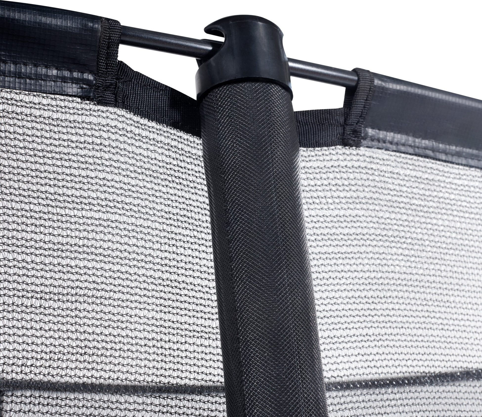 EXIT, Dynamic Marktrampolin 244x427cm Med Skyddsn&auml;t - Svart