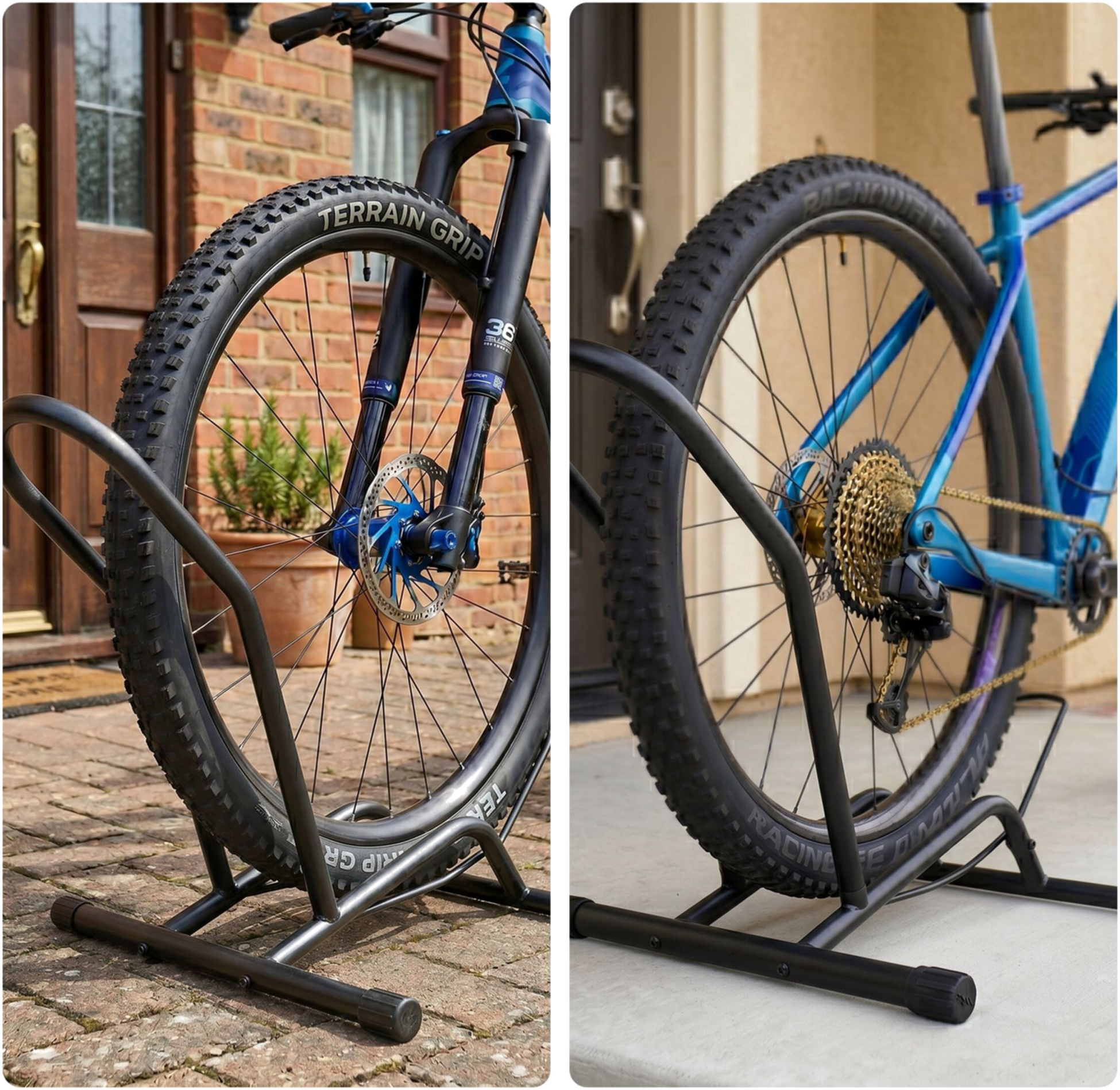 NORTHIX, E-bike Floor Stand, Fits Up To 29-inch Wheels