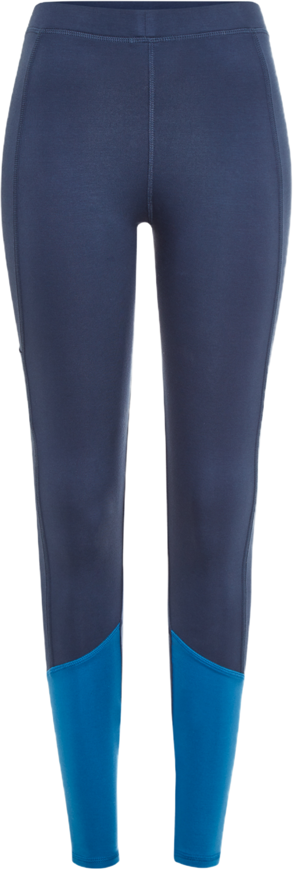 WELLICIOUS, Easy Colour Block Leggings - Deep Night Blue/shoreline Blue