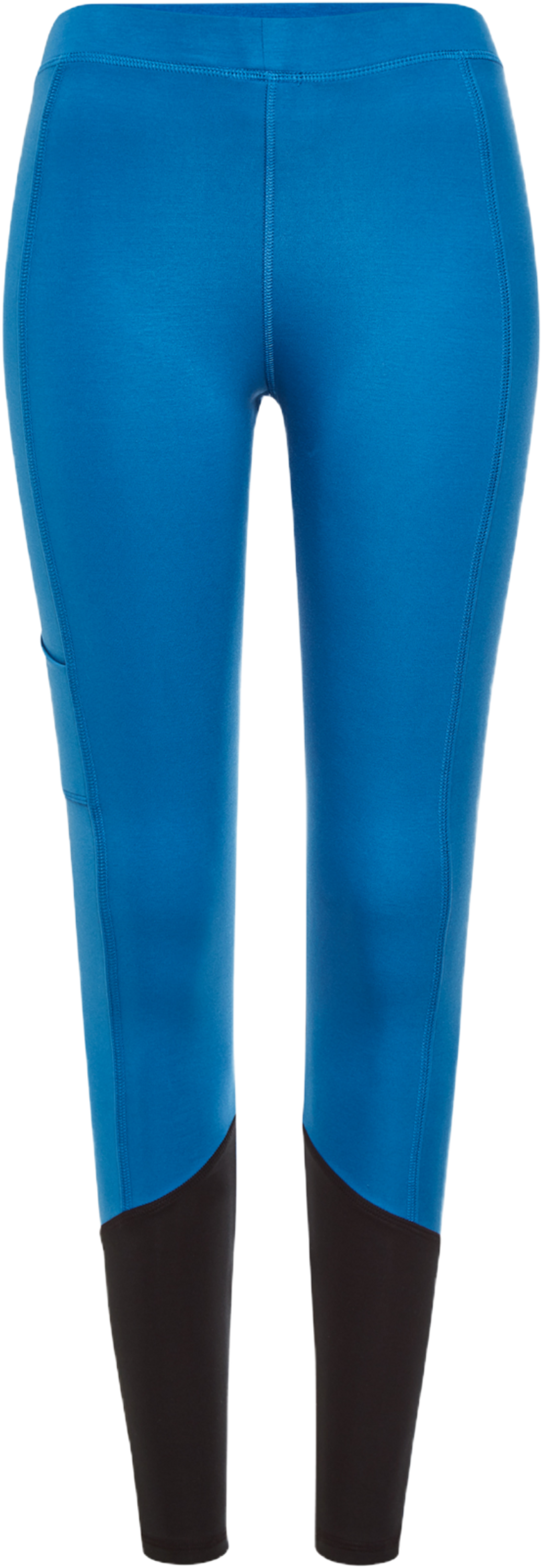 WELLICIOUS, Easy Colour Block Leggings - Shoreline Blue/caviar Black