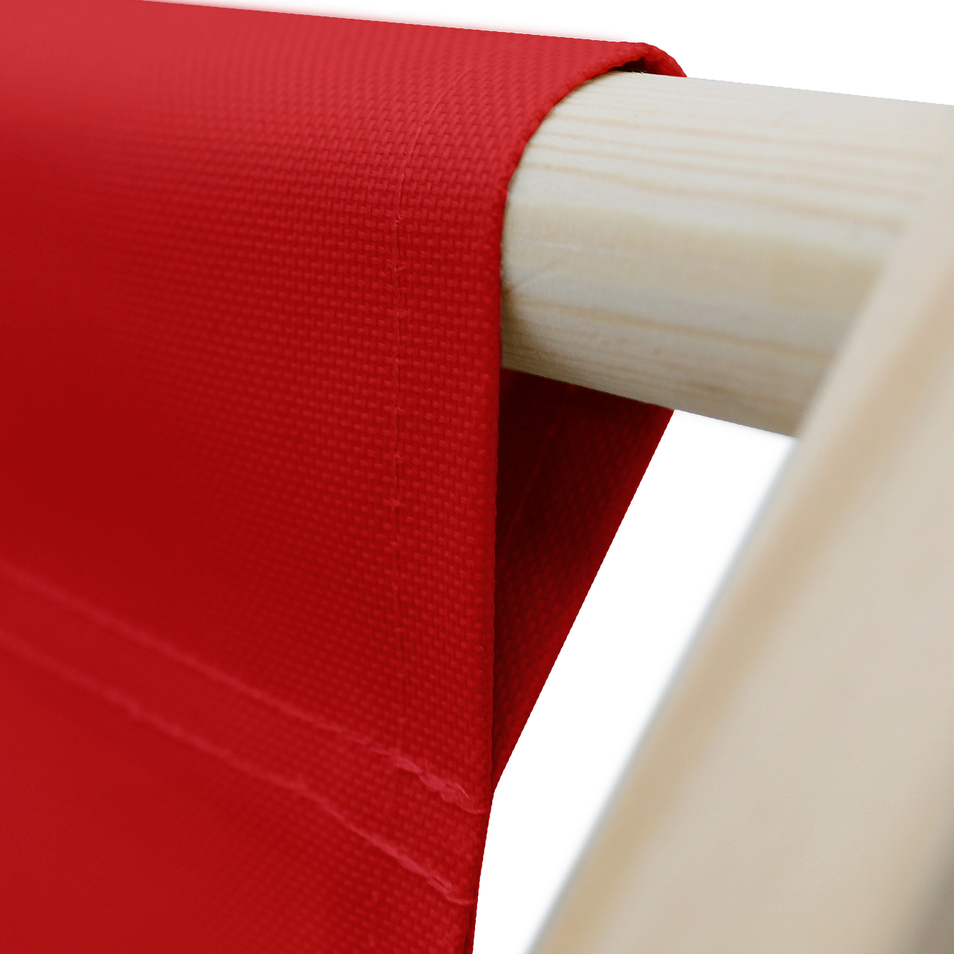 ECD GERMANY, Ecd Germany Foldable Wooden Deck Chair Garden Sun Lounger Red Reclining