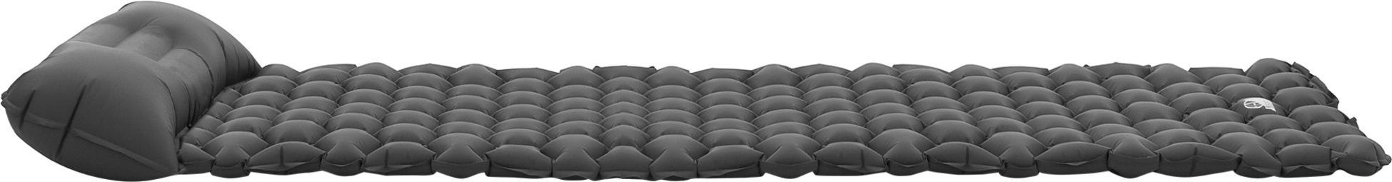 ECD GERMANY, Ecd Germany Inflatable Camping Mattress, Grey Sleeping Pad, Built In Pillow For Hiking Travel