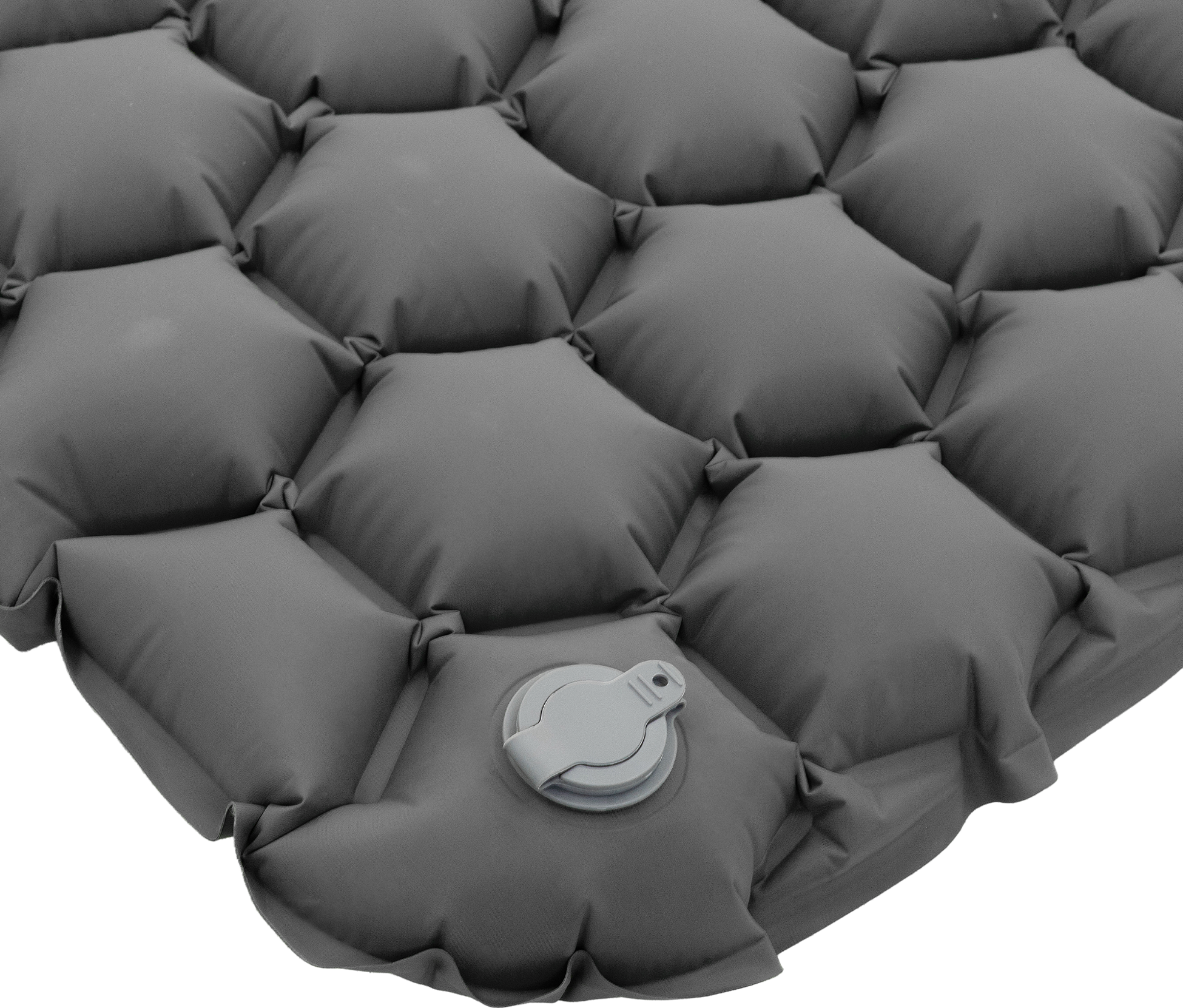ECD GERMANY, Ecd Germany Inflatable Camping Mattress, Grey Sleeping Pad, Built In Pillow For Hiking Travel