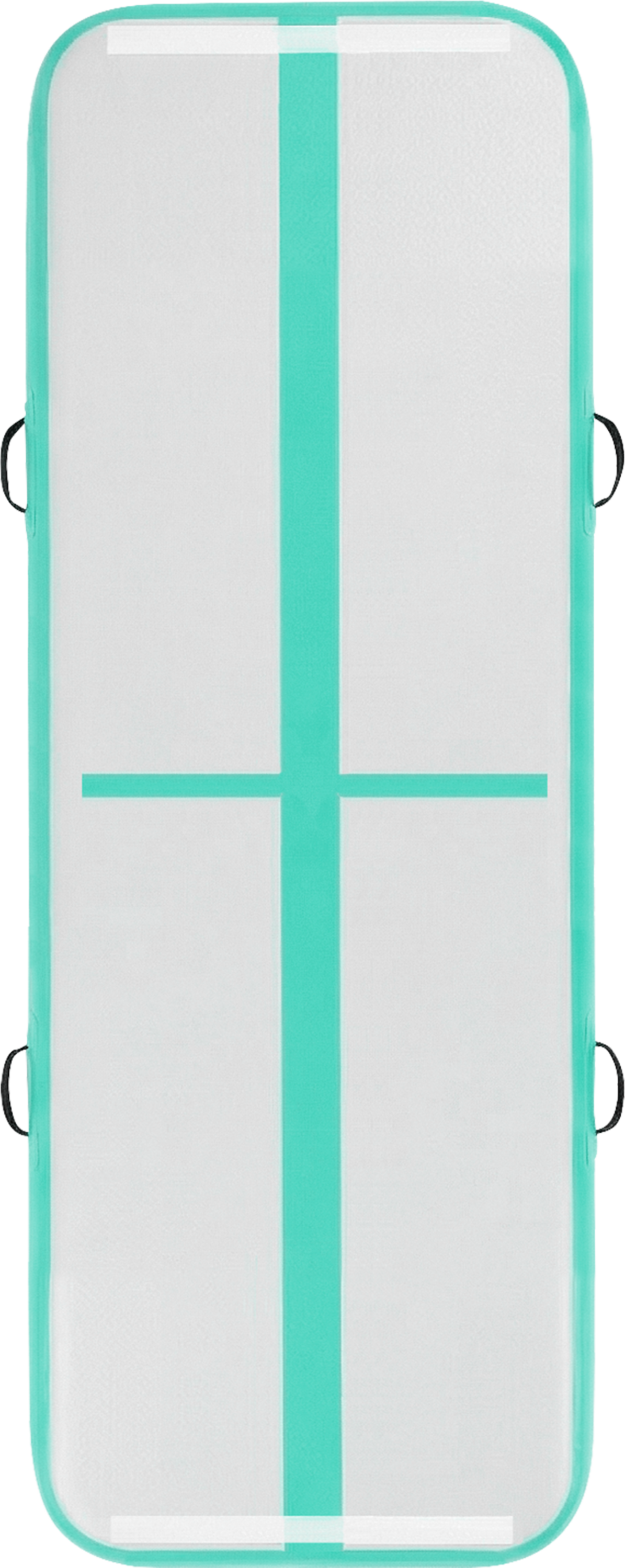 ECD GERMANY, Ecd Germany Inflatable Gymnastics Mat Airtrack 3m, Mint Green, 10cm Thick, Yoga Mat Gym Mat