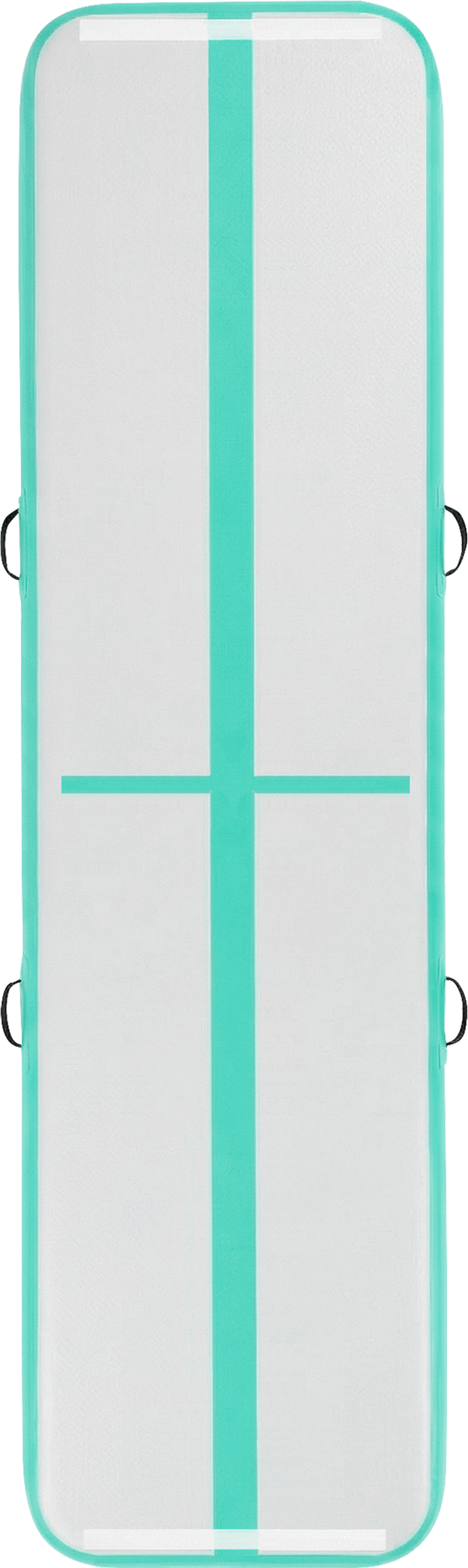 ECD GERMANY, Ecd Germany Inflatable Gymnastics Mat Airtrack 4m, Mint Green, 10cm Thick, Yoga Mat Gym Mat