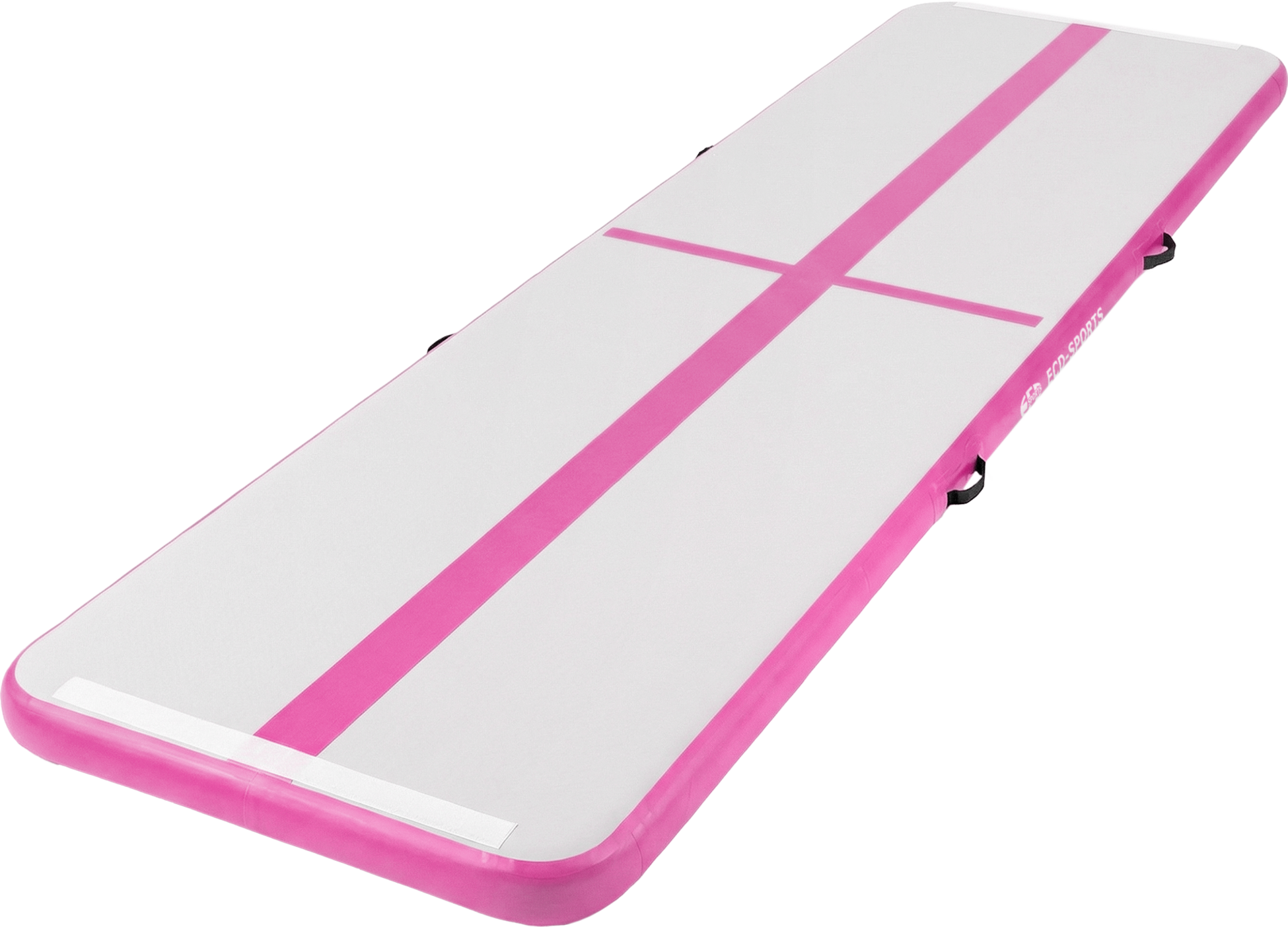 ECD GERMANY, Ecd Germany Inflatable Gymnastics Mat Airtrack 4m, Pink, 10 Cm Thick, Yoga Mat Gym Mat