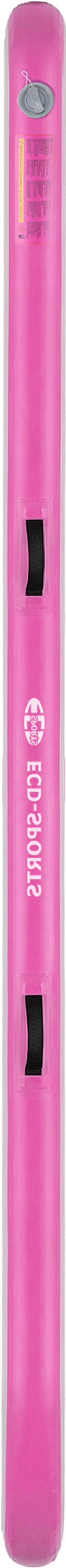 ECD GERMANY, Ecd Germany Inflatable Gymnastics Mat Airtrack 4m, Pink, 10 Cm Thick, Yoga Mat Gym Mat