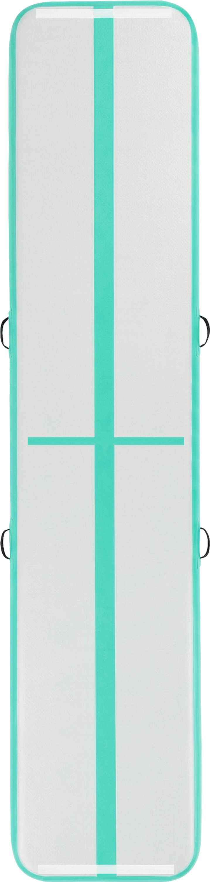 ECD GERMANY, Ecd Germany Inflatable Gymnastics Mat Airtrack 5m, Mint Green, 10cm Thick, Yoga Mat Gym Mat