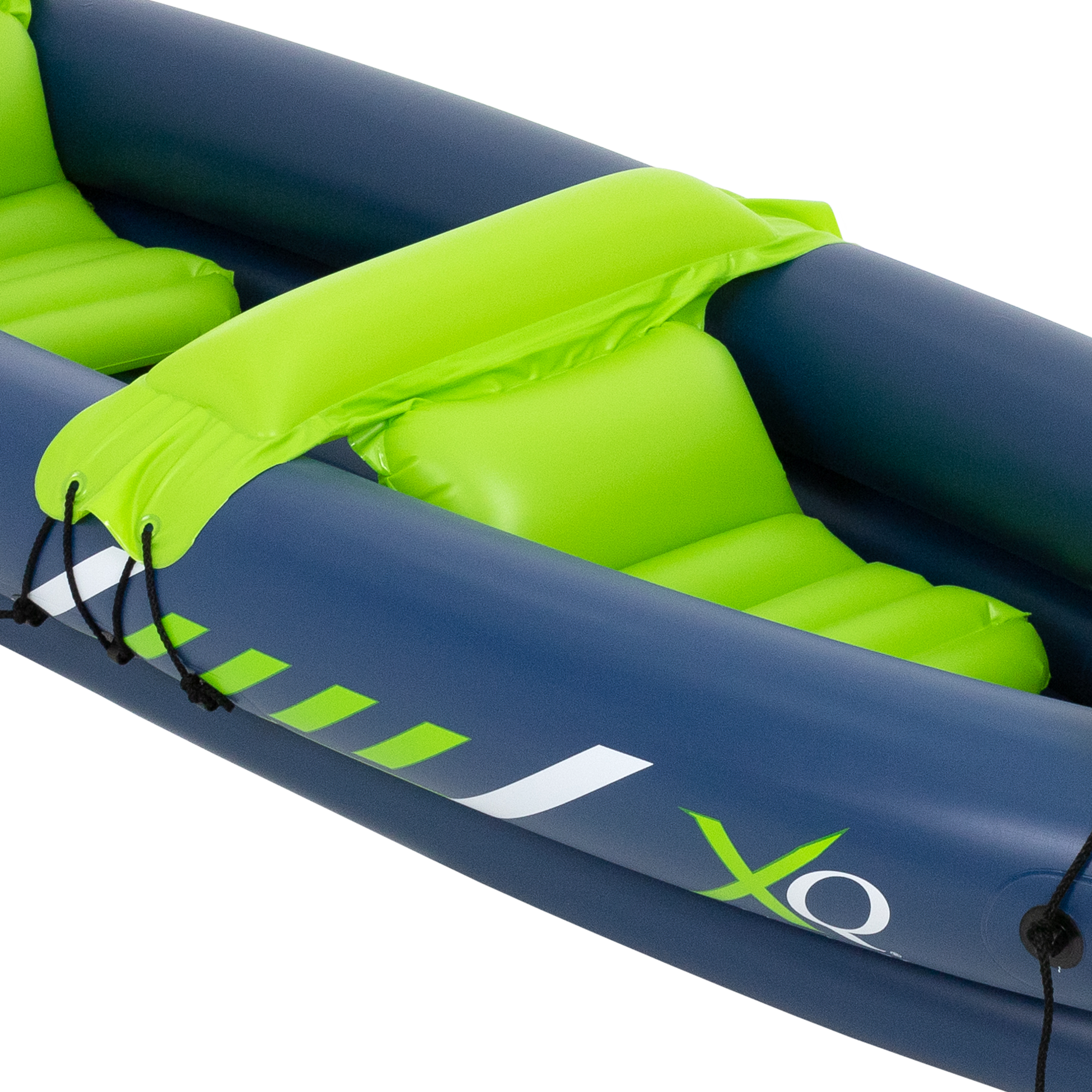 ECD GERMANY, Ecd Germany Inflatable Kayak Cruiser X1 With Aluminium Double Paddle, Two Person Leisure Boat