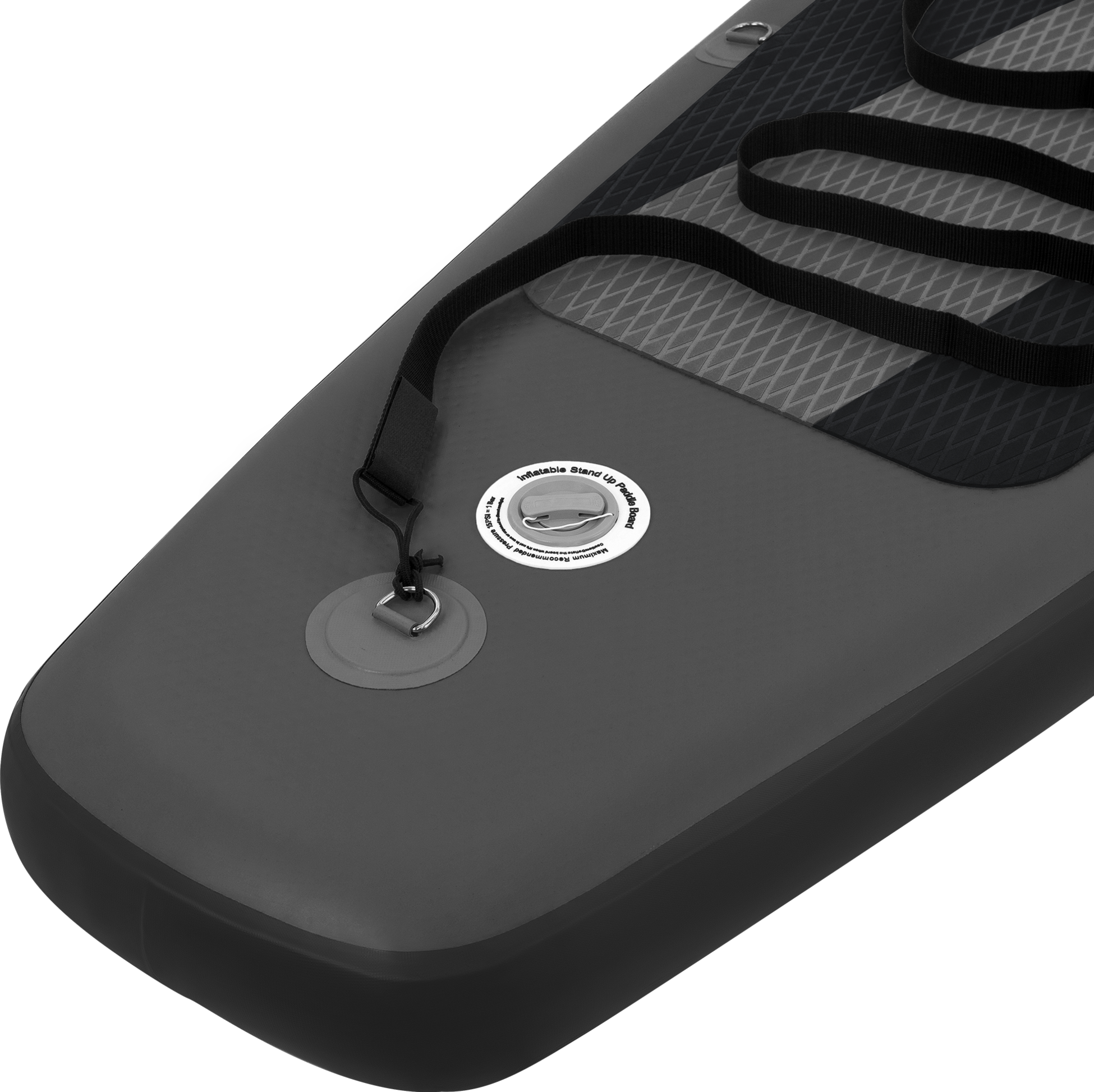 ECD GERMANY, Ecd Germany Inflatable Stand Up Paddle Board Makani 320 X 80 X 15 Cm Black Pvc Sup Board Set Up