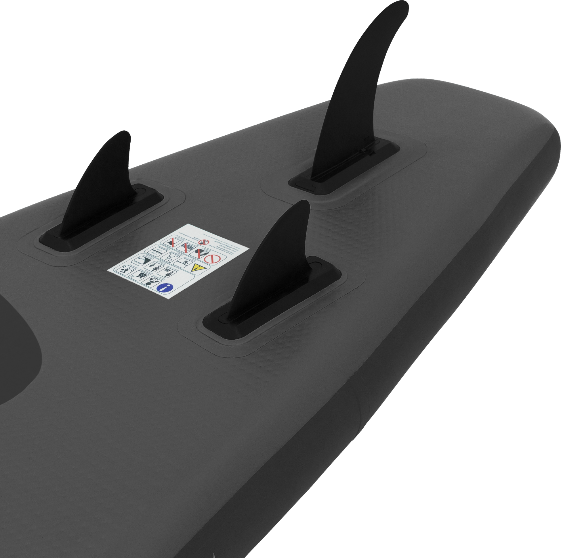 ECD GERMANY, Ecd Germany Inflatable Stand Up Paddle Board Makani 320 X 80 X 15 Cm Black Pvc Sup Board Set Up