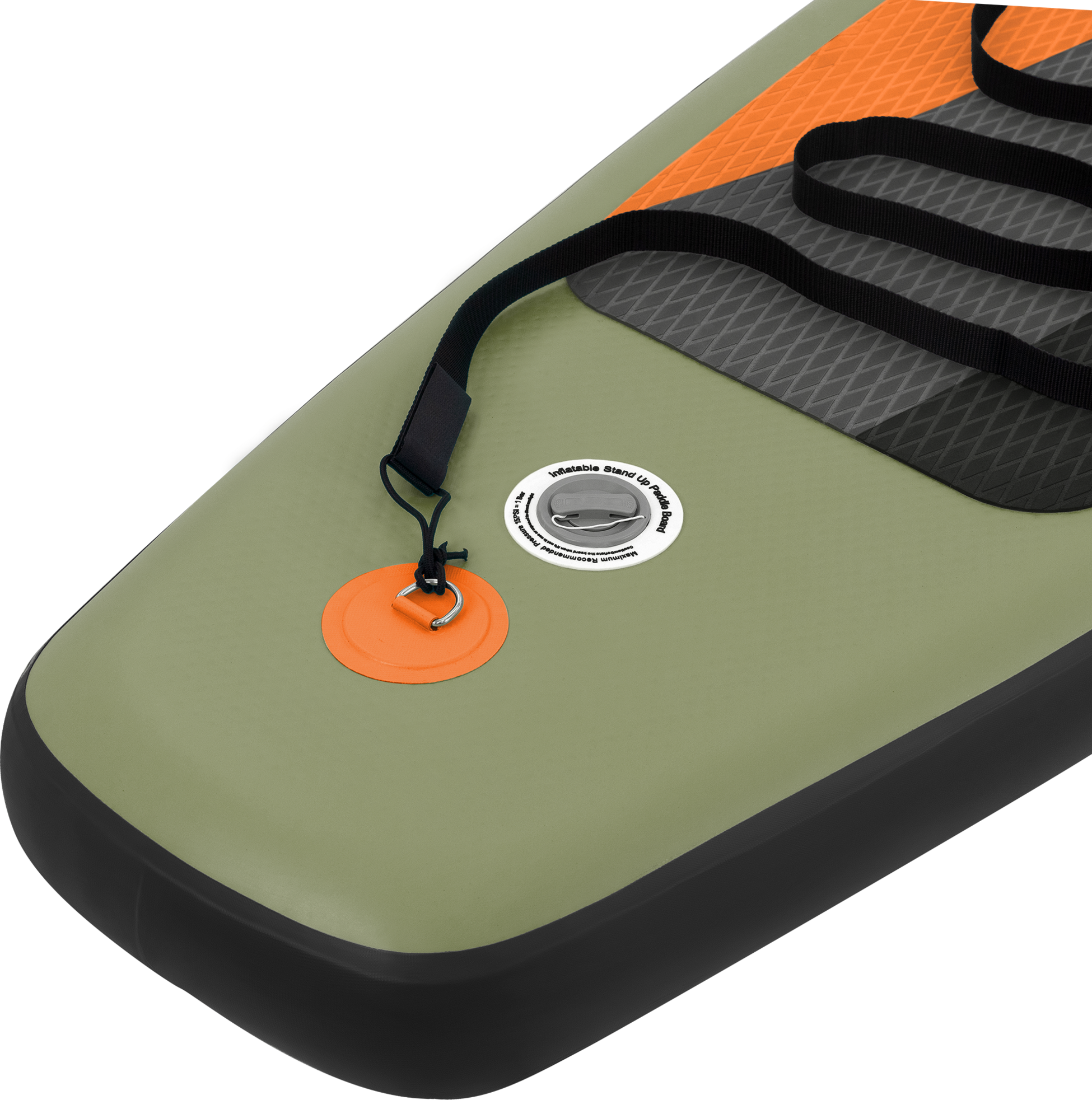 ECD GERMANY, Ecd Germany Inflatable Stand Up Paddle Board Makani 320 X 80 X 15 Cm Olive Pvc Sup Board Set Up