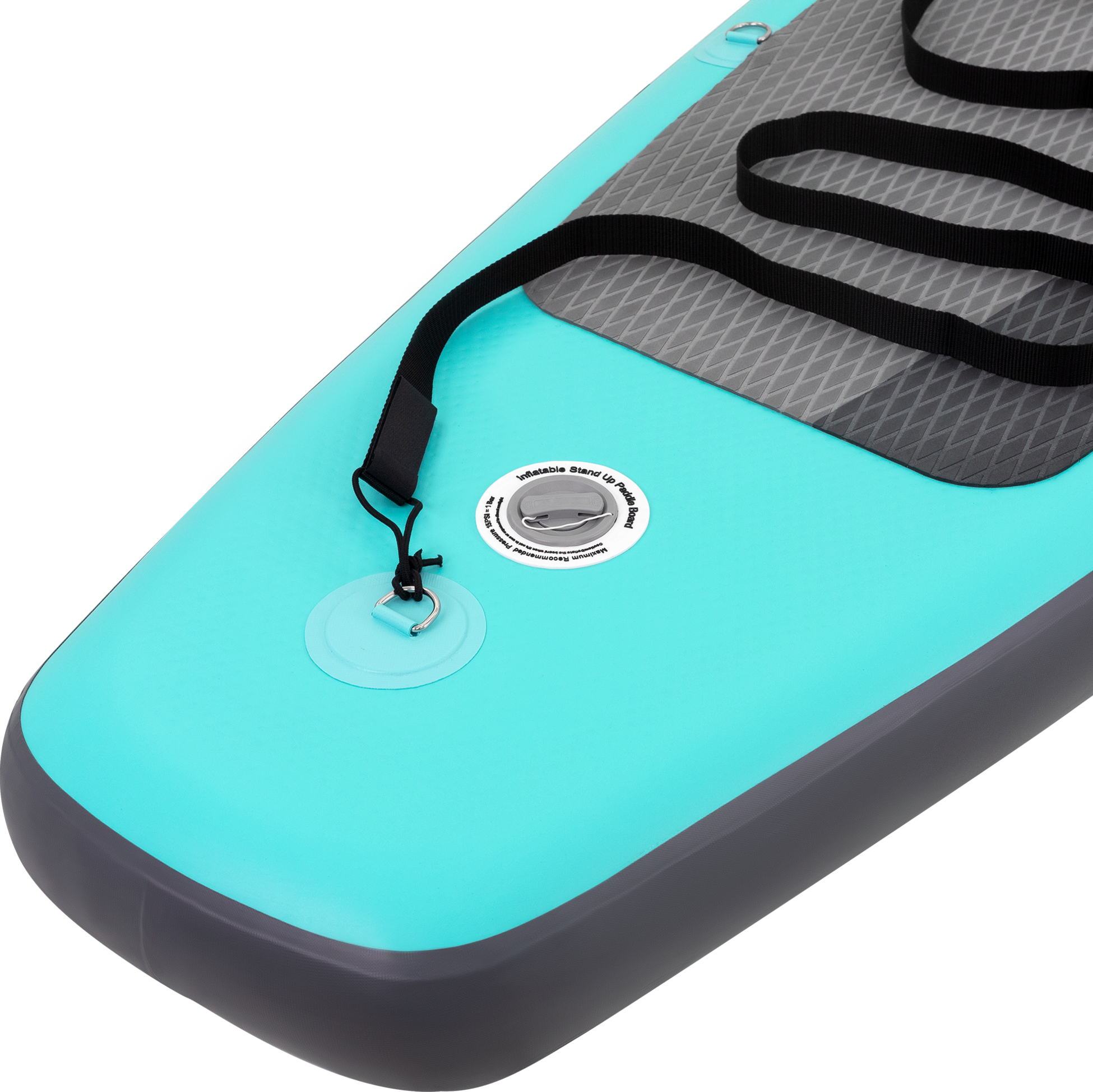 ECD GERMANY, Ecd Germany Inflatable Stand Up Paddle Board Makani 320 X 80 X 15 Cm Turquoise  Pvc Sup Board Set Up