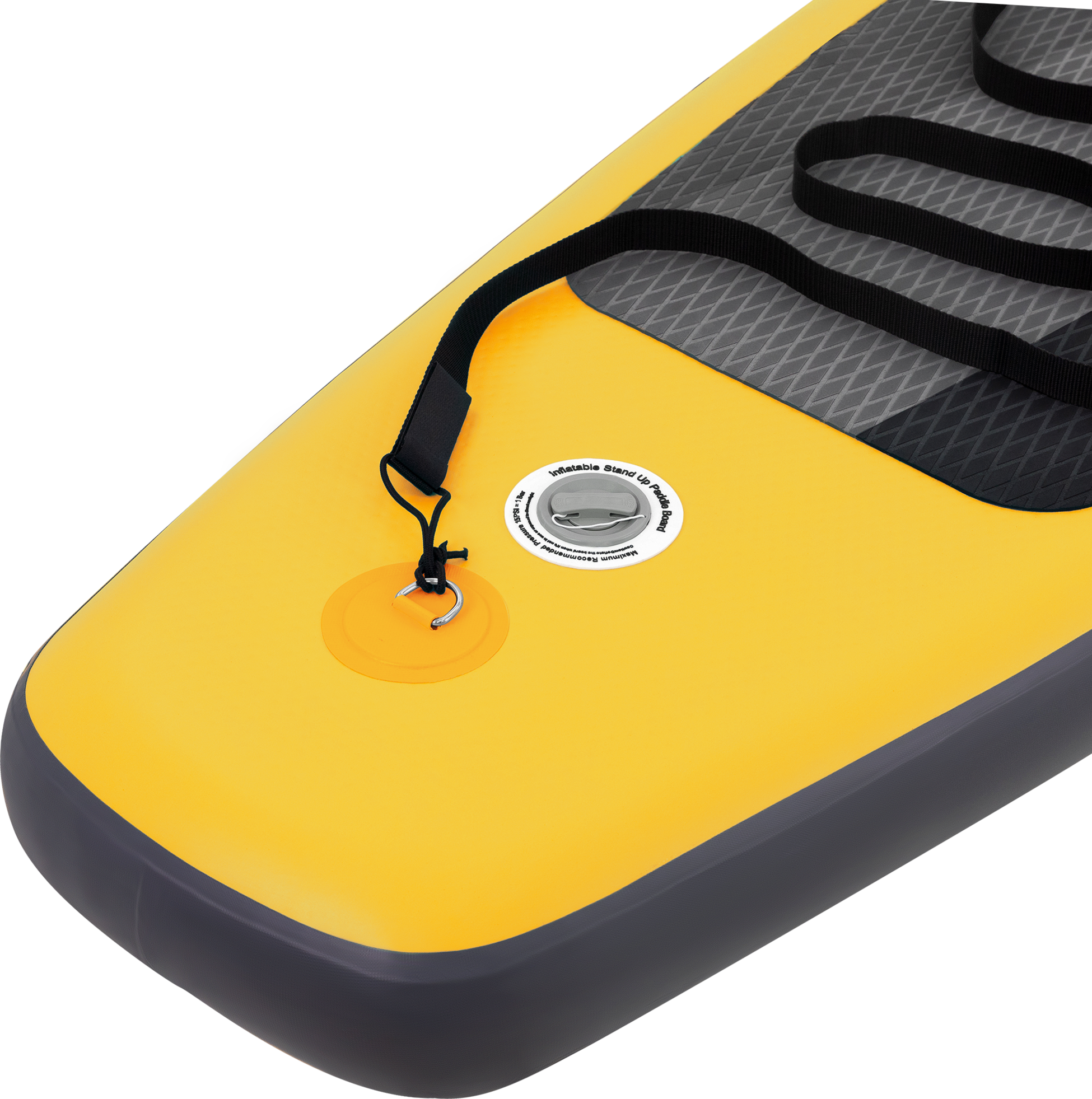 ECD GERMANY, Ecd Germany Inflatable Stand Up Paddle Board Makani 320 X 80 X 15 Cm Yellow  Pvc Sup Board Set Up