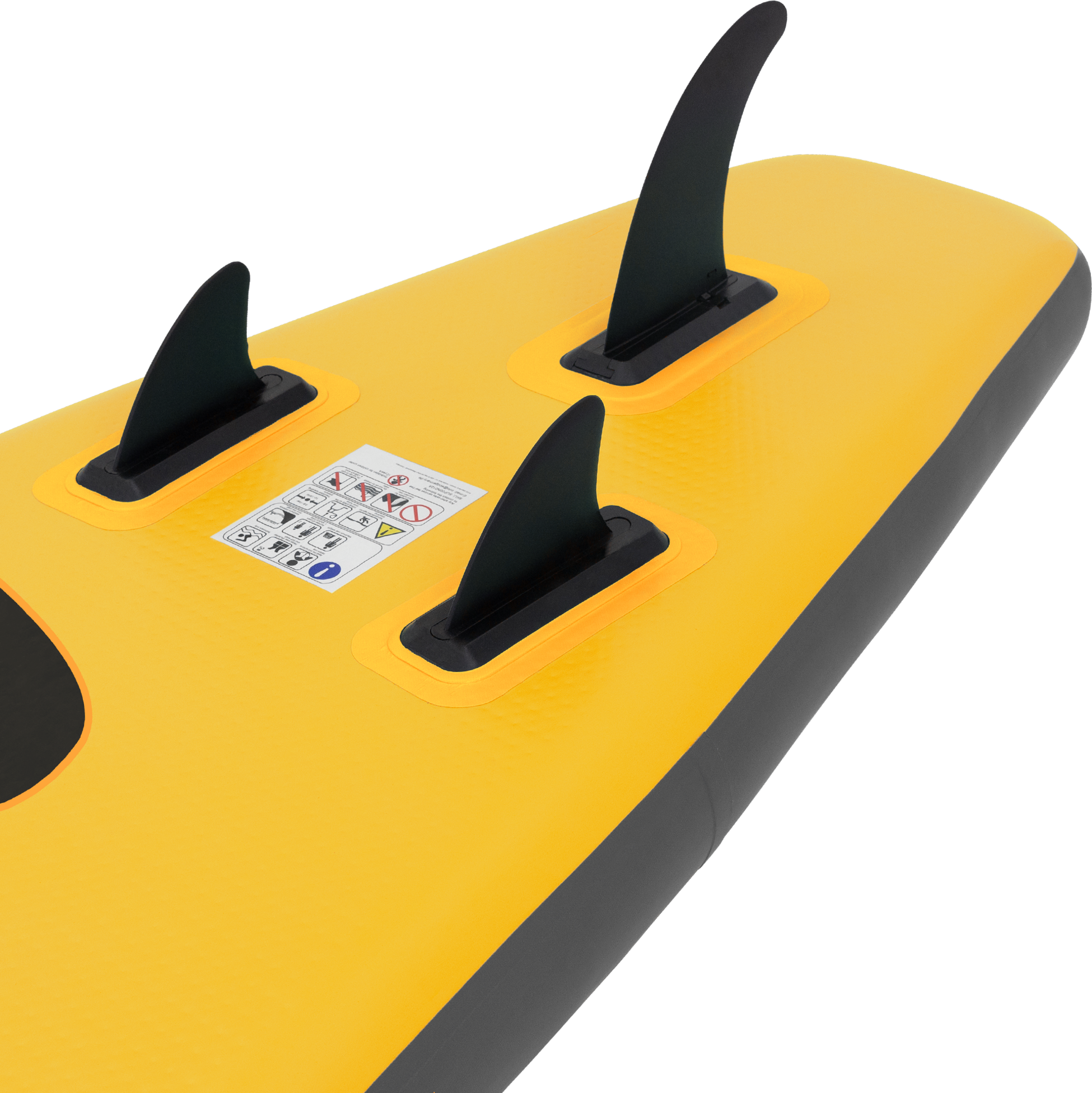 ECD GERMANY, Ecd Germany Inflatable Stand Up Paddle Board Makani 320 X 80 X 15 Cm Yellow  Pvc Sup Board Set Up