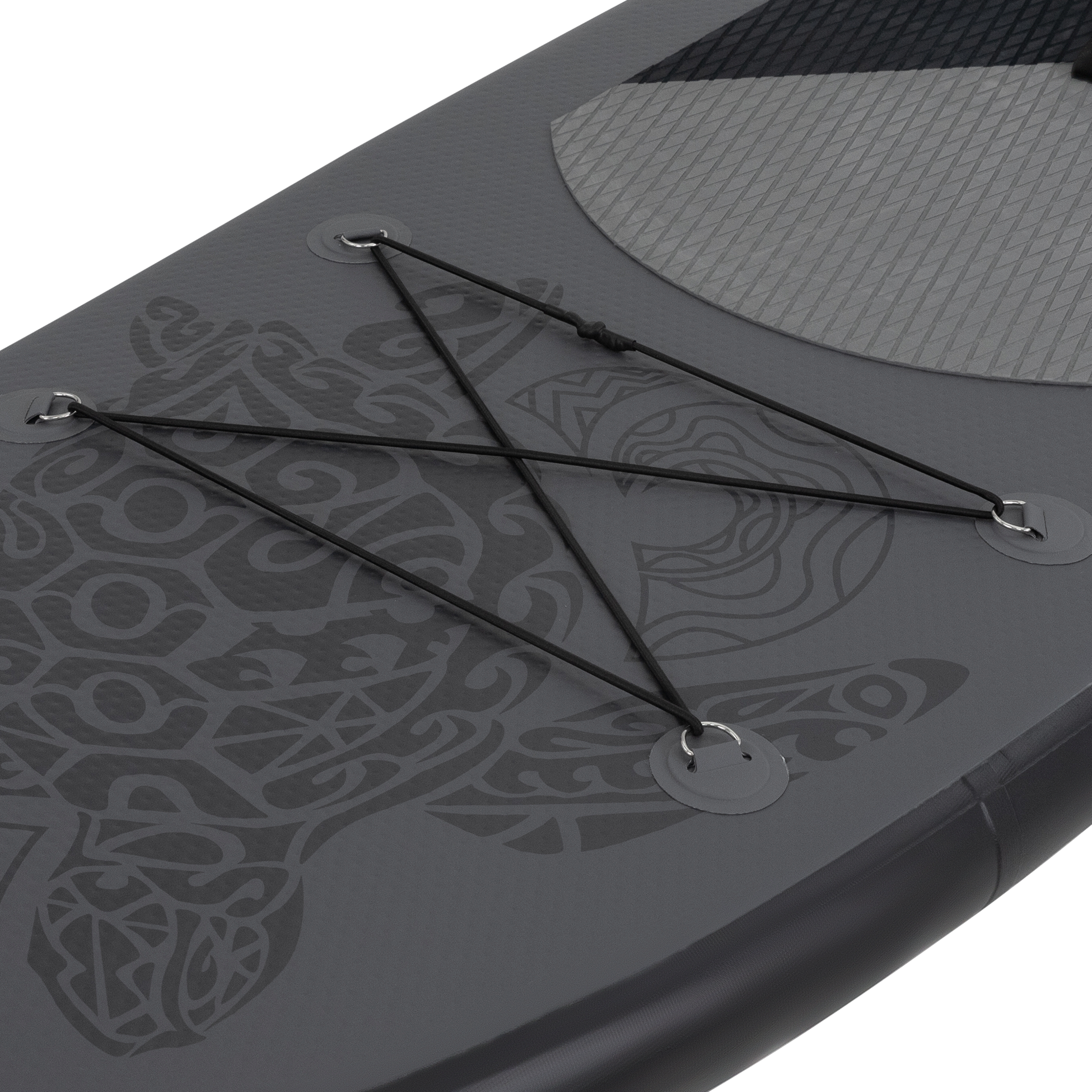 ECD GERMANY, Ecd Germany Inflatable Stand Up Paddle Board Maona 308 X 78 X 10 Cm Black Pvc Sup Board Set Up