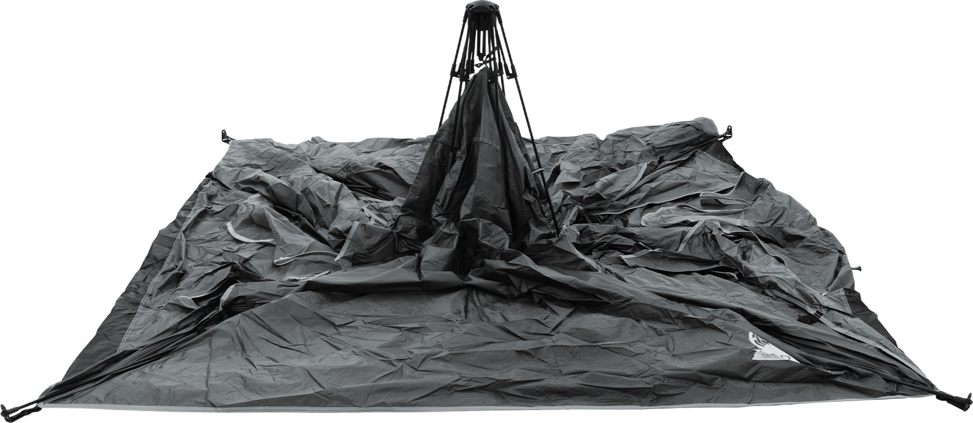 ECD GERMANY, Ecd Germany Pop Up Tent For 3 4 People Grey Outdoor Beach Tent With 2 Doors Weatherproof Camping