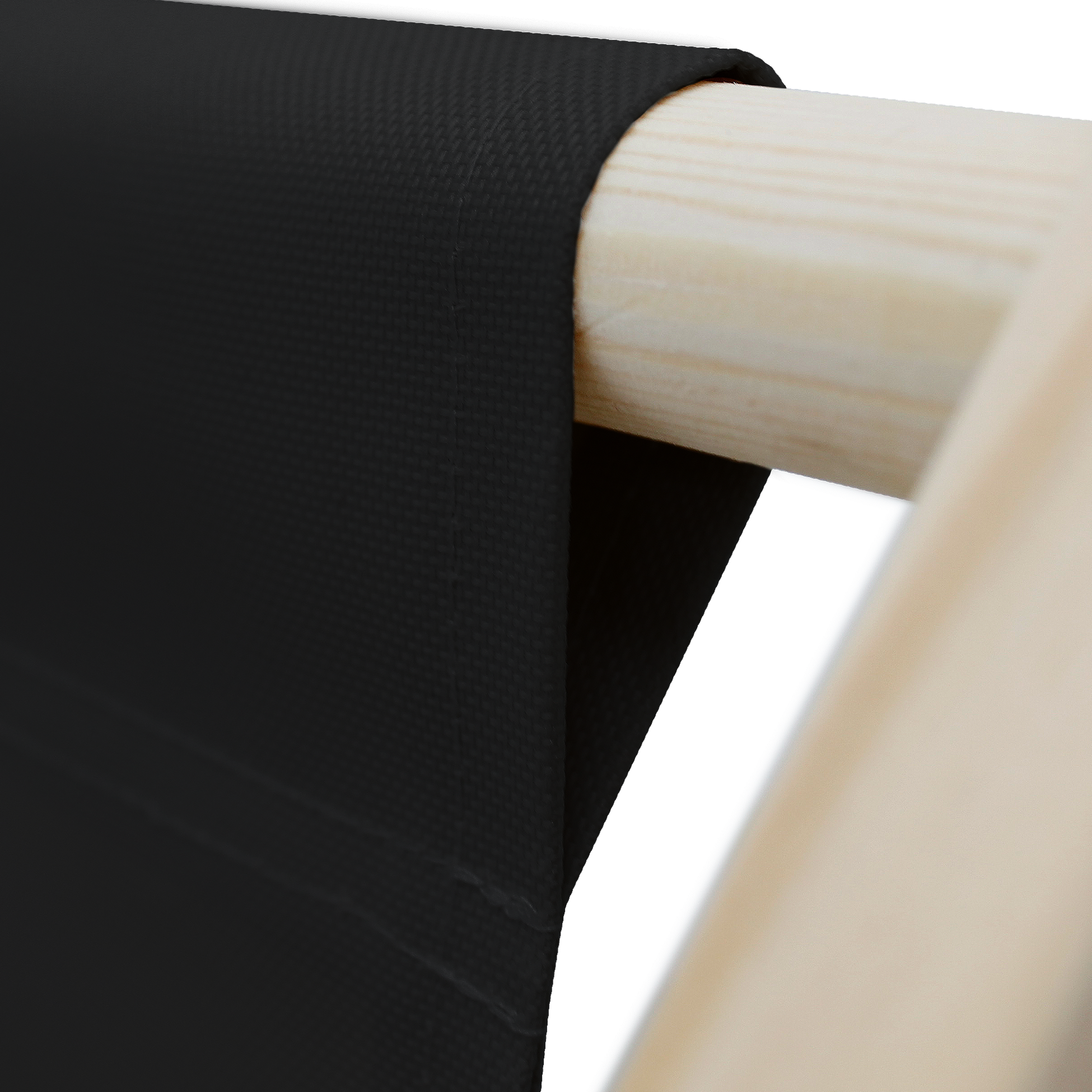 ECD GERMANY, Ecd Germany Set Of 10 Foldable Wooden Deck Chair Garden Sun Lounger Black Reclining