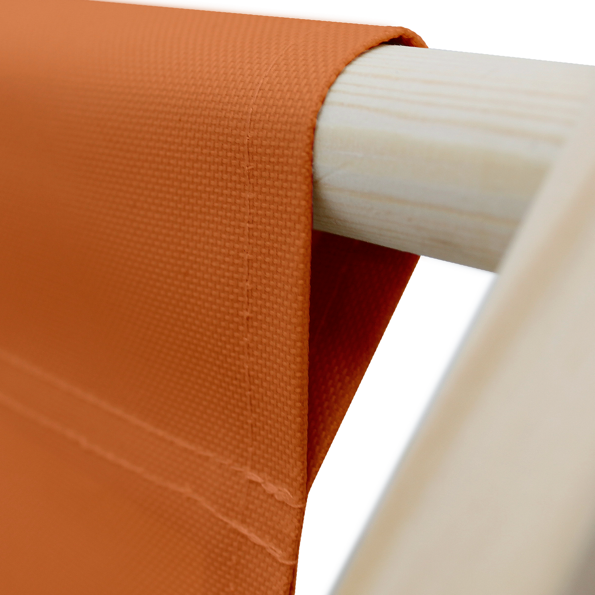 ECD GERMANY, Ecd Germany Set Of 10 Foldable Wooden Deck Chair Garden Sun Lounger Orange Reclining