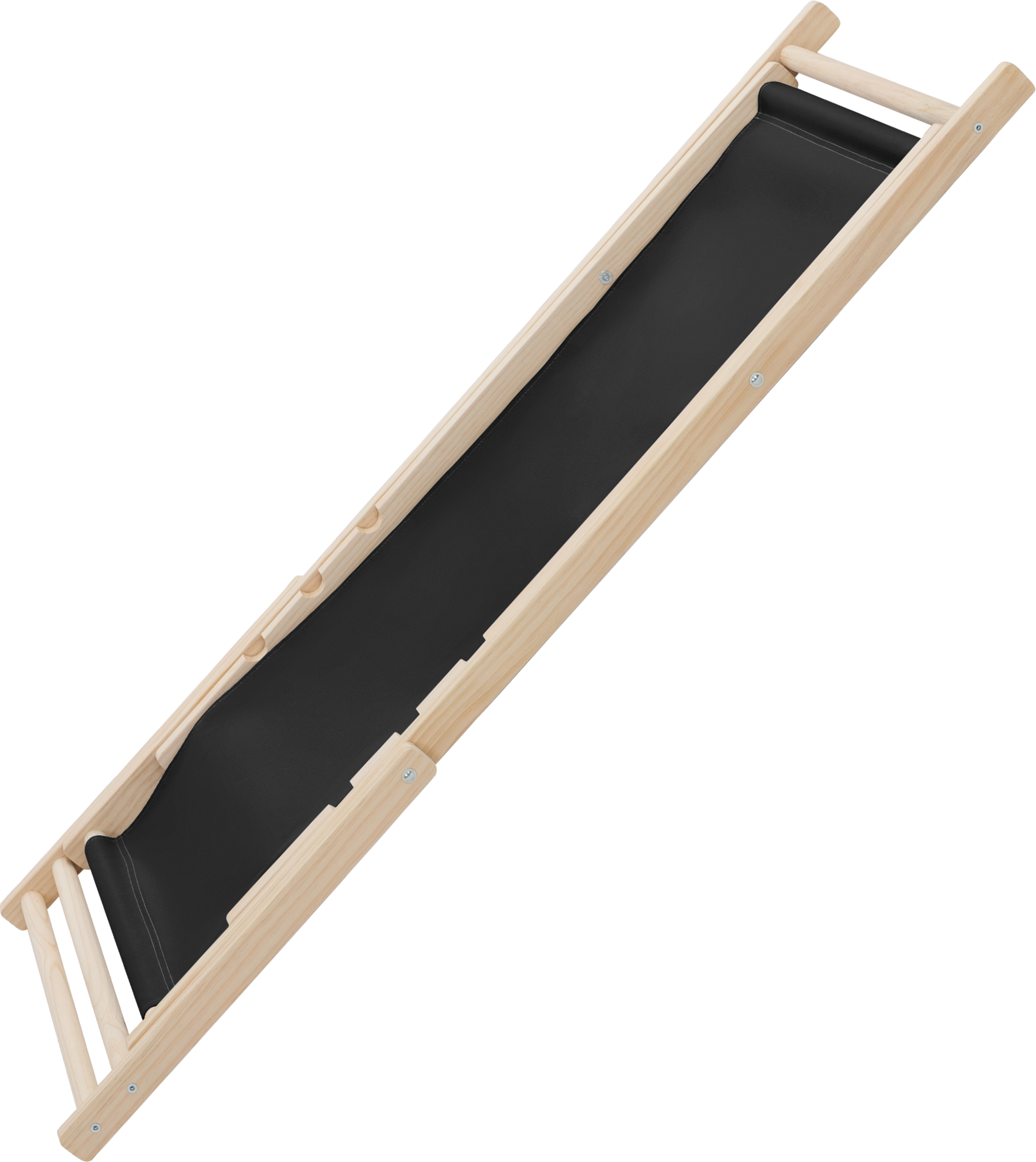 ECD GERMANY, Ecd Germany Set Of 4 Foldable Wooden Deck Chair Garden Sun Lounger Black Reclining