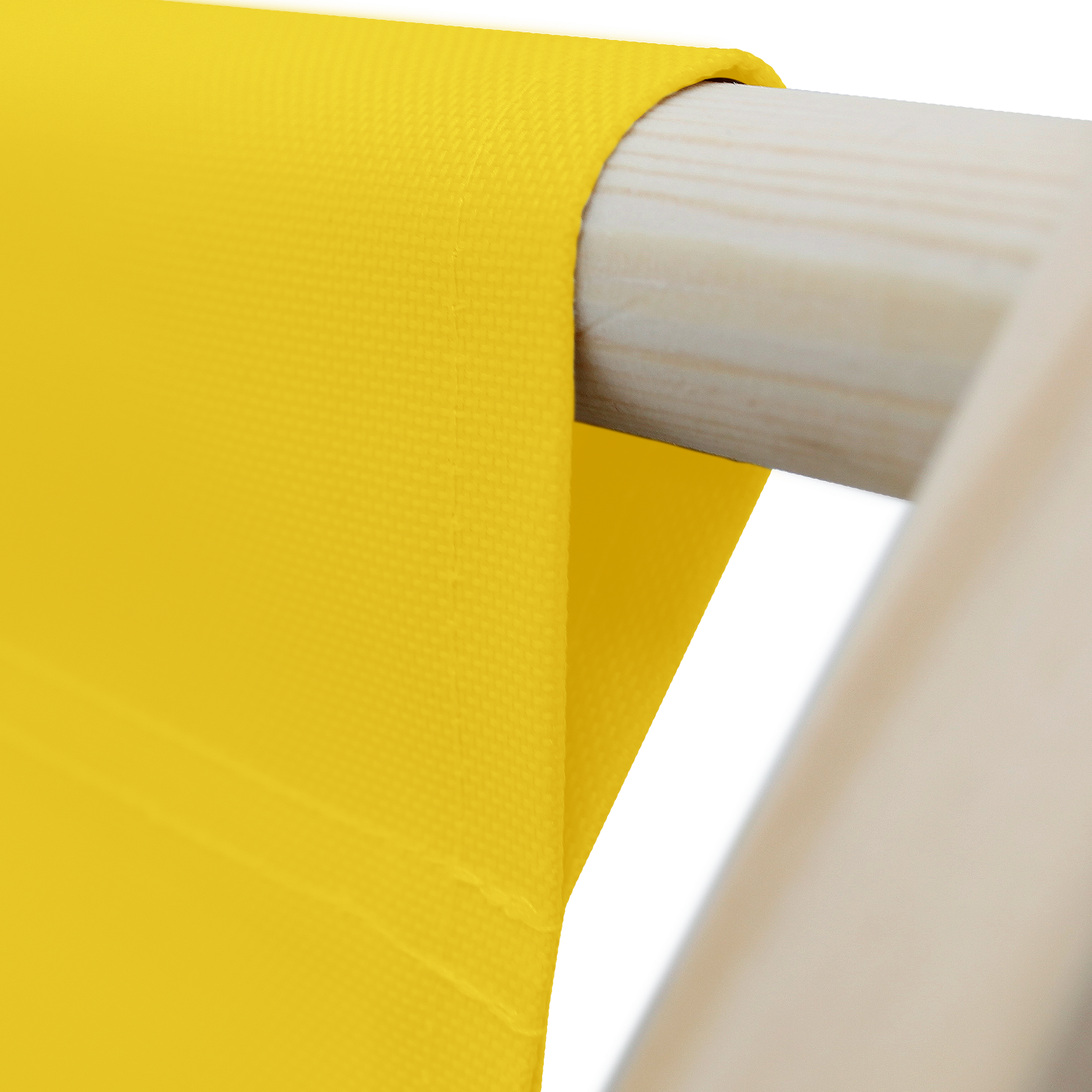 ECD GERMANY, Ecd Germany Set Of 5 Foldable Wooden Deck Chair Garden Sun Lounger Yellow Reclining