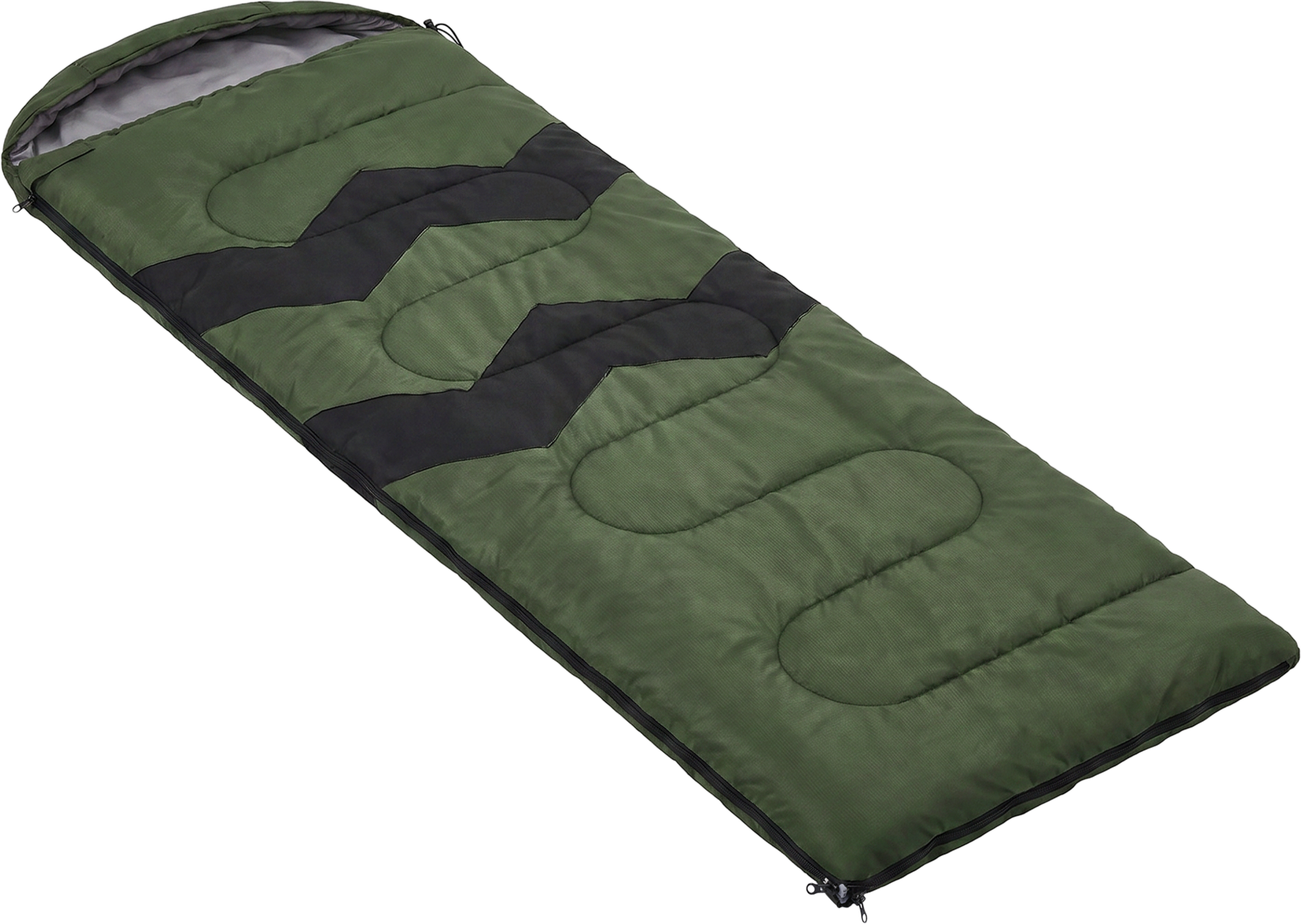 ECD GERMANY, Ecd Germany Sleeping Bag Adult For Camping 210cm, Khaki Camping Lightweight Blanket, Warm 3 Season