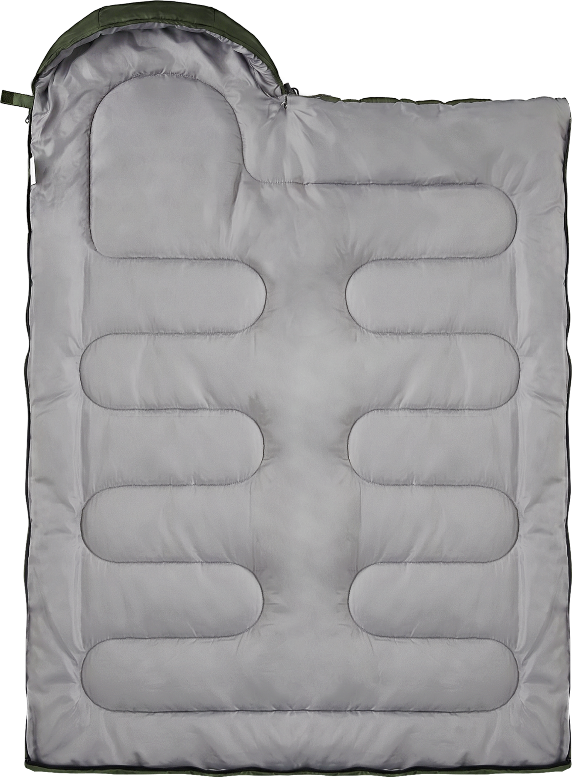ECD GERMANY, Ecd Germany Sleeping Bag Adult For Camping 210cm, Khaki Camping Lightweight Blanket, Warm 3 Season