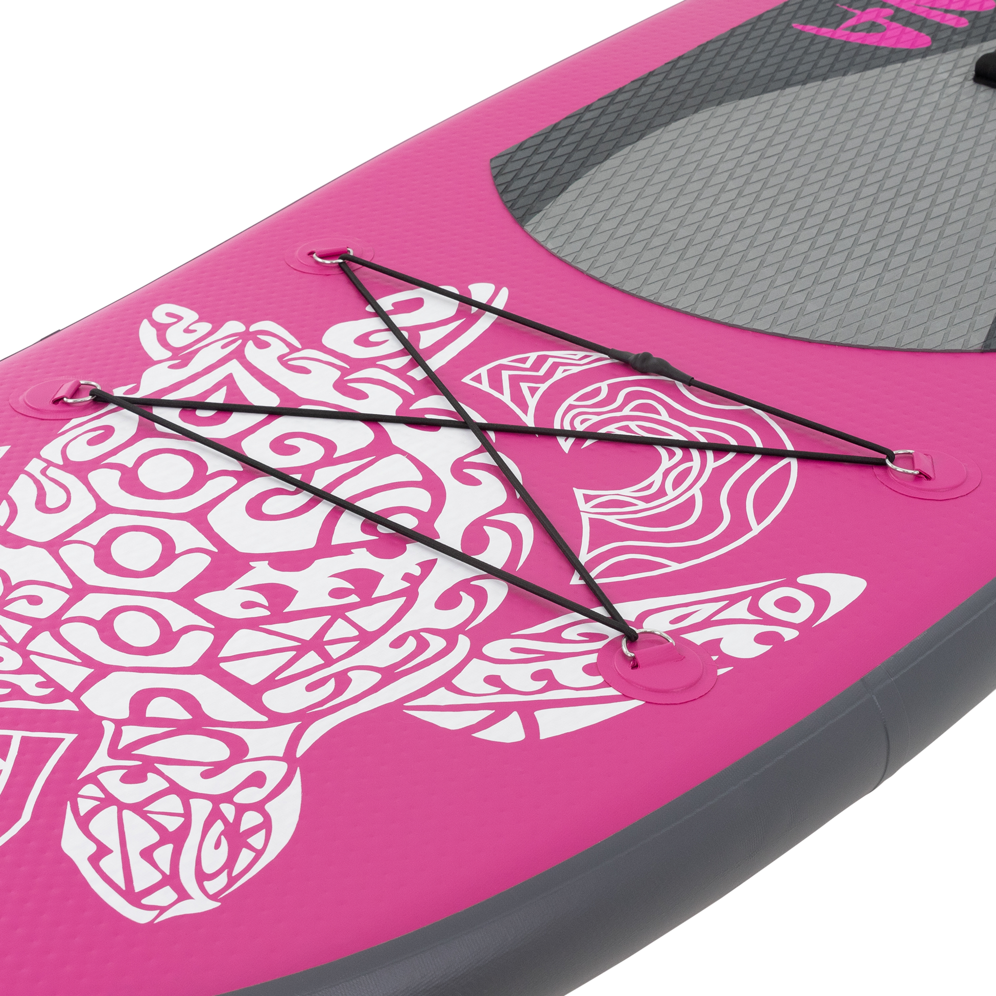 ECD GERMANY, Ecd Germany Uppblåsbar Sup Bräda Maona 308x78x10 Cm Rosa Pvc 120 Kg Väska Och Handpump