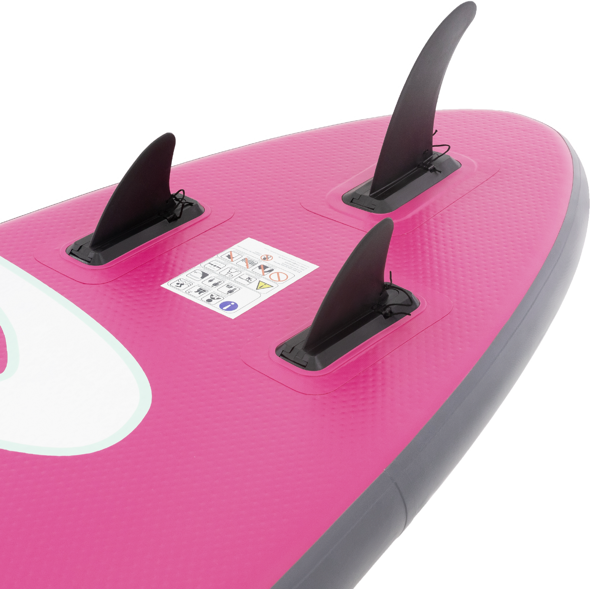 ECD GERMANY, Ecd Germany Uppblåsbar Sup Bräda Maona 308x78x10 Cm Rosa Pvc 120 Kg Väska Och Handpump