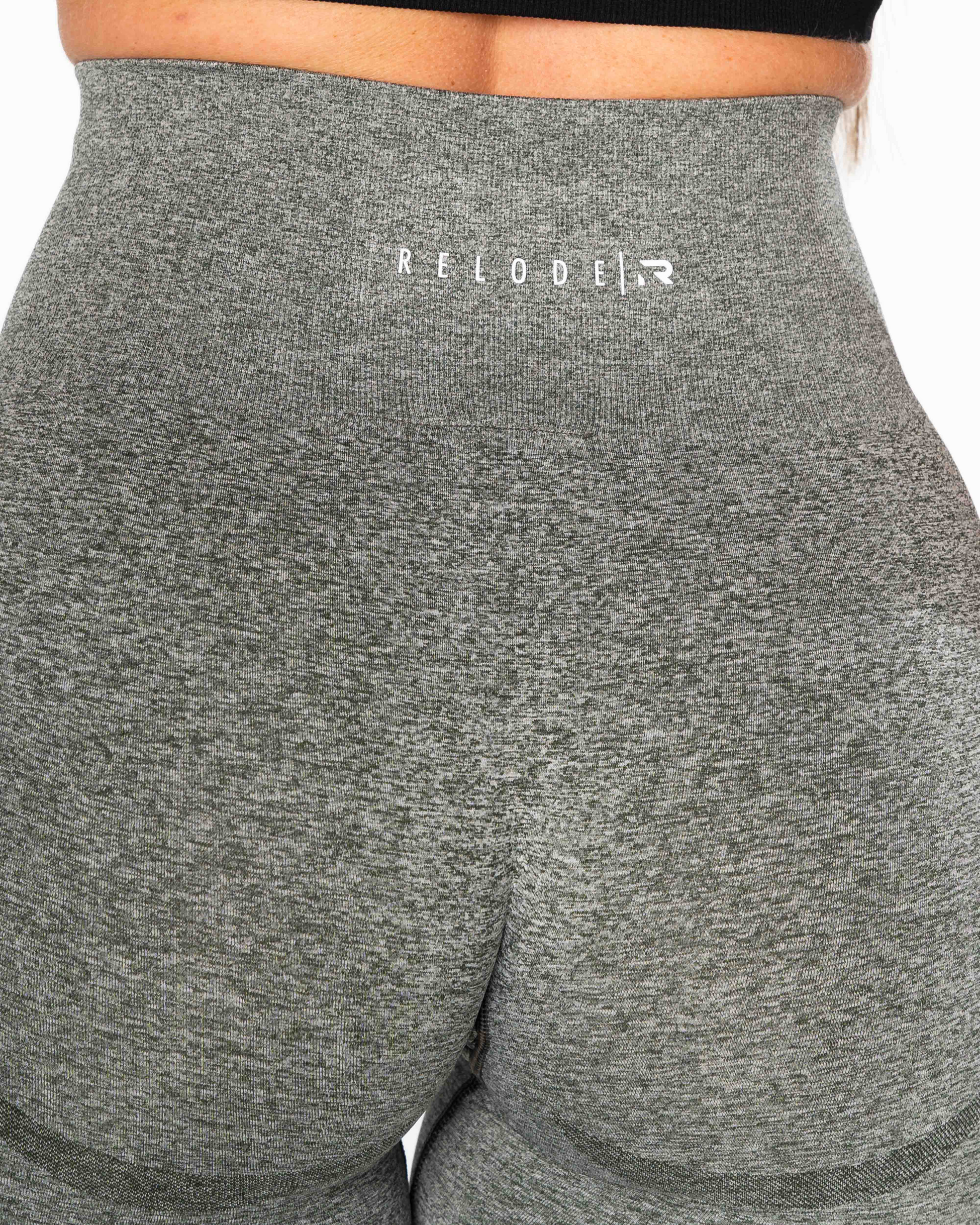 RELODE, Echo Seamless Tights - Skogsgrön
