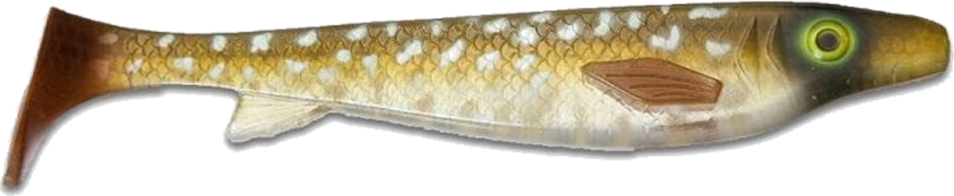 EJ LURES, Ej Lures Fatnose Shad Crystal Pike 23cm, 60gr