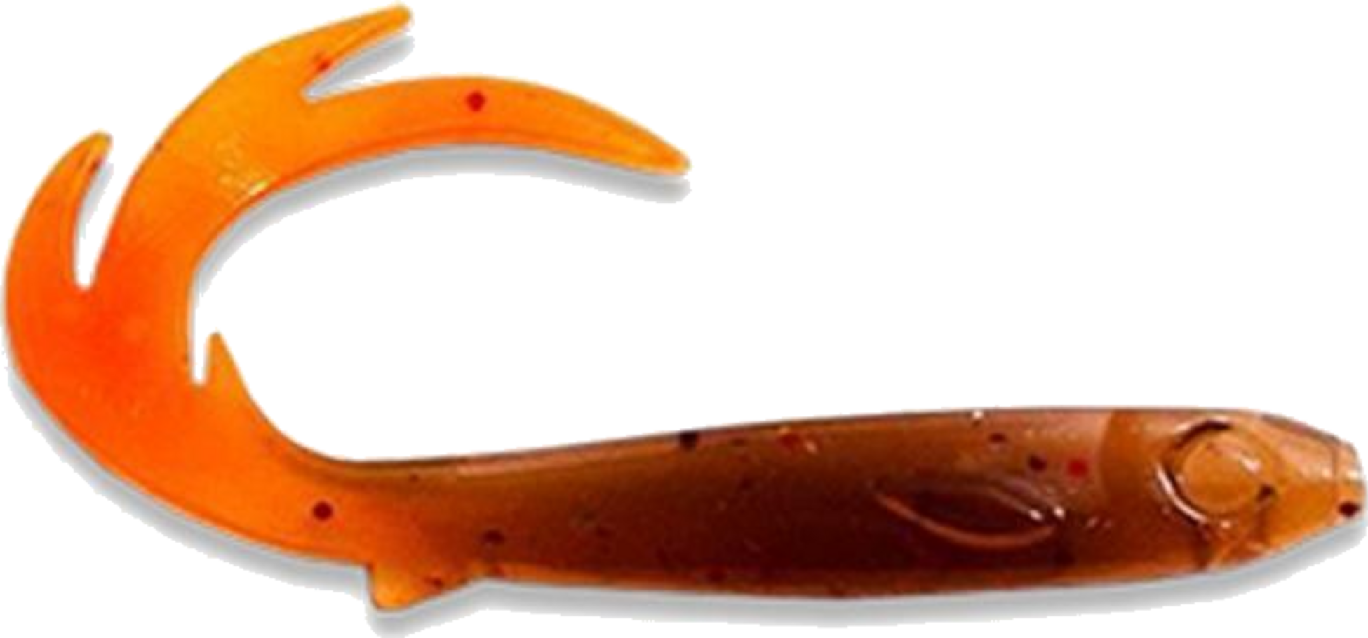 EJ LURES, Ej Lures Flatnose Baby Dragon Motoroil Hot Tail 11 Cm, 3,7gr, 10-pack