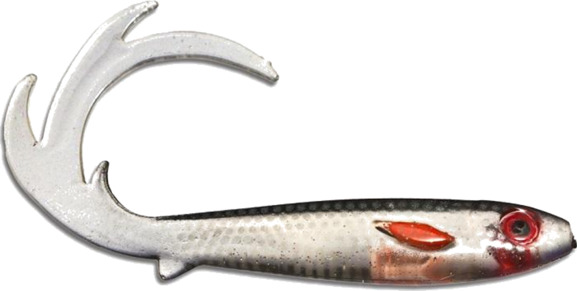 EJ LURES, Ej Lures Flatnose Dragon Ghost Roach 26cm, 50gr