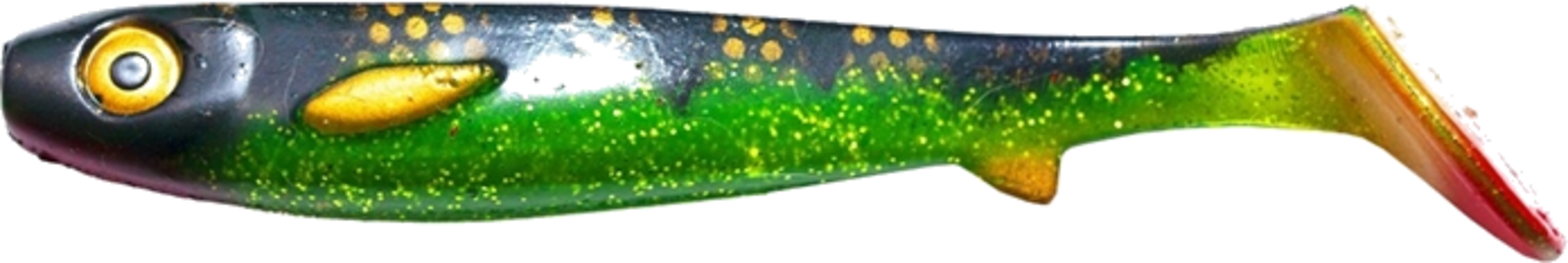 EJ LURES, Ej Lures Flatnose Shad Jr Dirty Perch 15cm, 24g, 2-pack